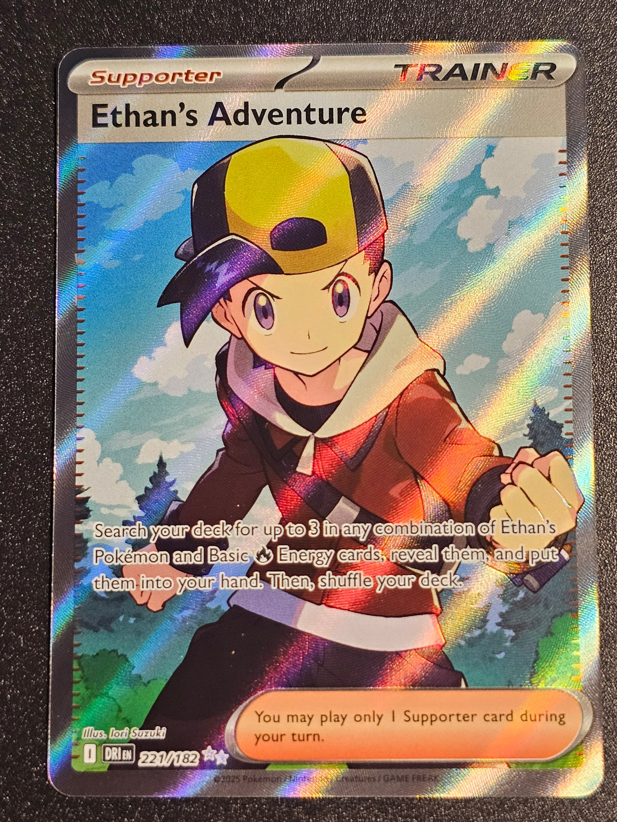 Pokemon TCG - Ethan's Adventure 221/182 Destined Rivals