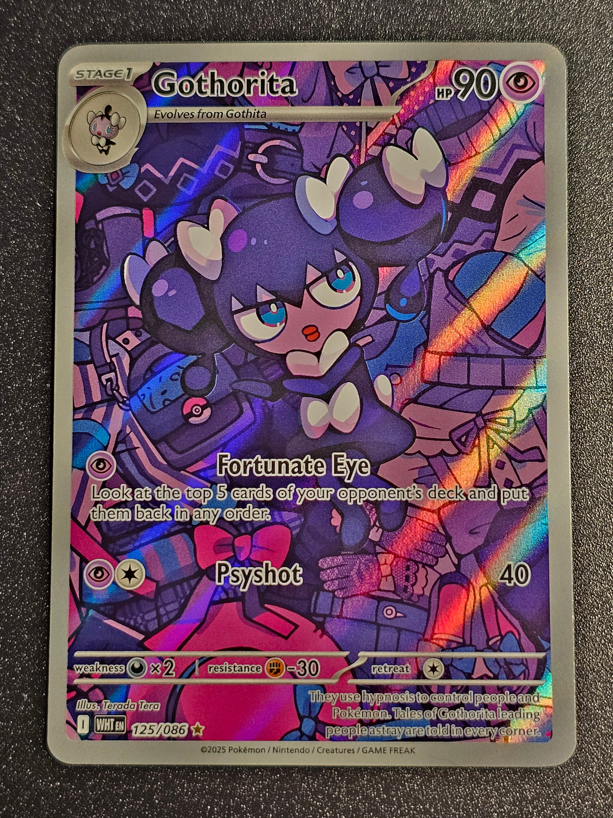 Pokemon TCG - Gothorita 125/086 White Flare