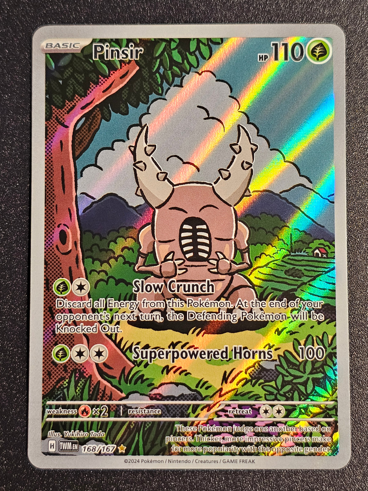 Pokemon TCG - Pinsir 168/167 Twilight Masquerade