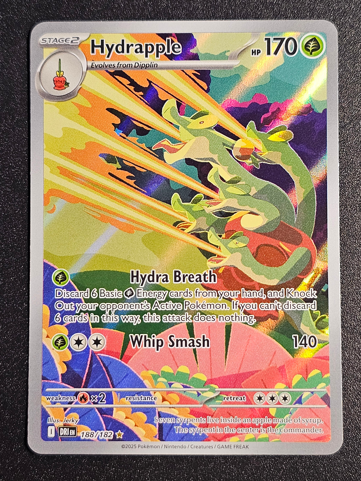 Pokemon TCG - Hydrapple 188/182 Destined Rivals