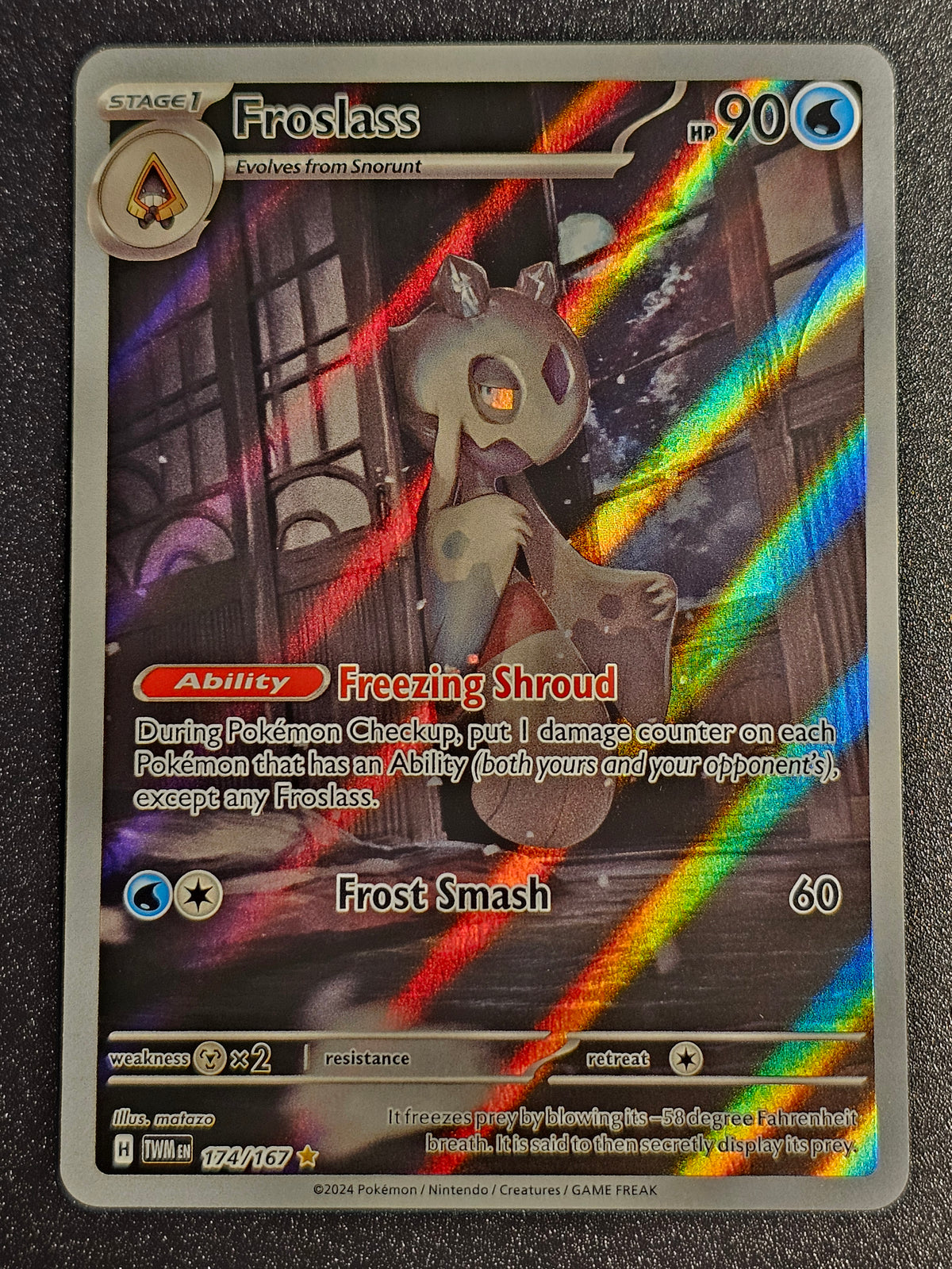 Pokemon TCG - Froslass 174/167 Twilight Masquerade