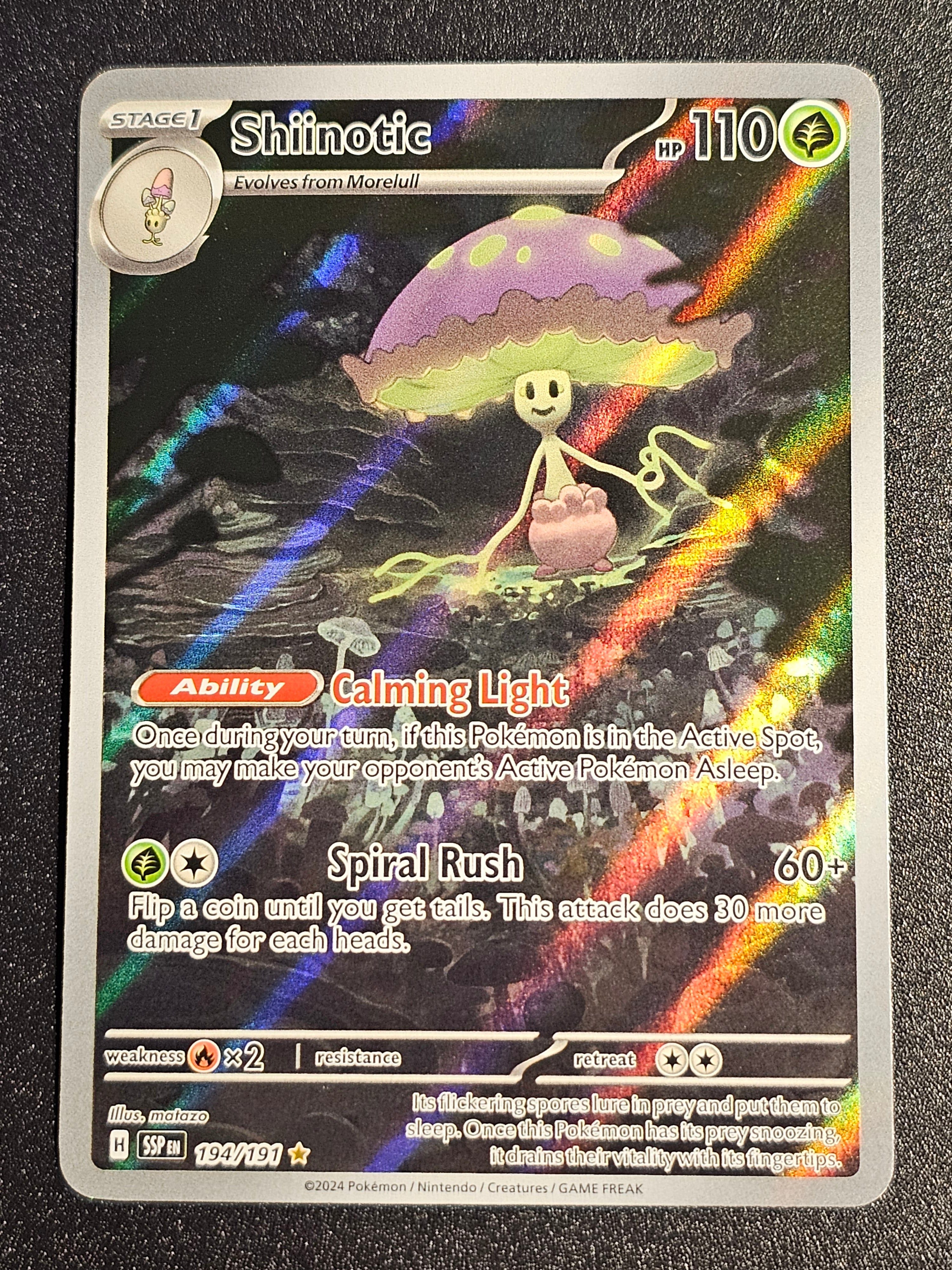 Pokemon TCG - Shiinotic 194/191 Surging Sparks