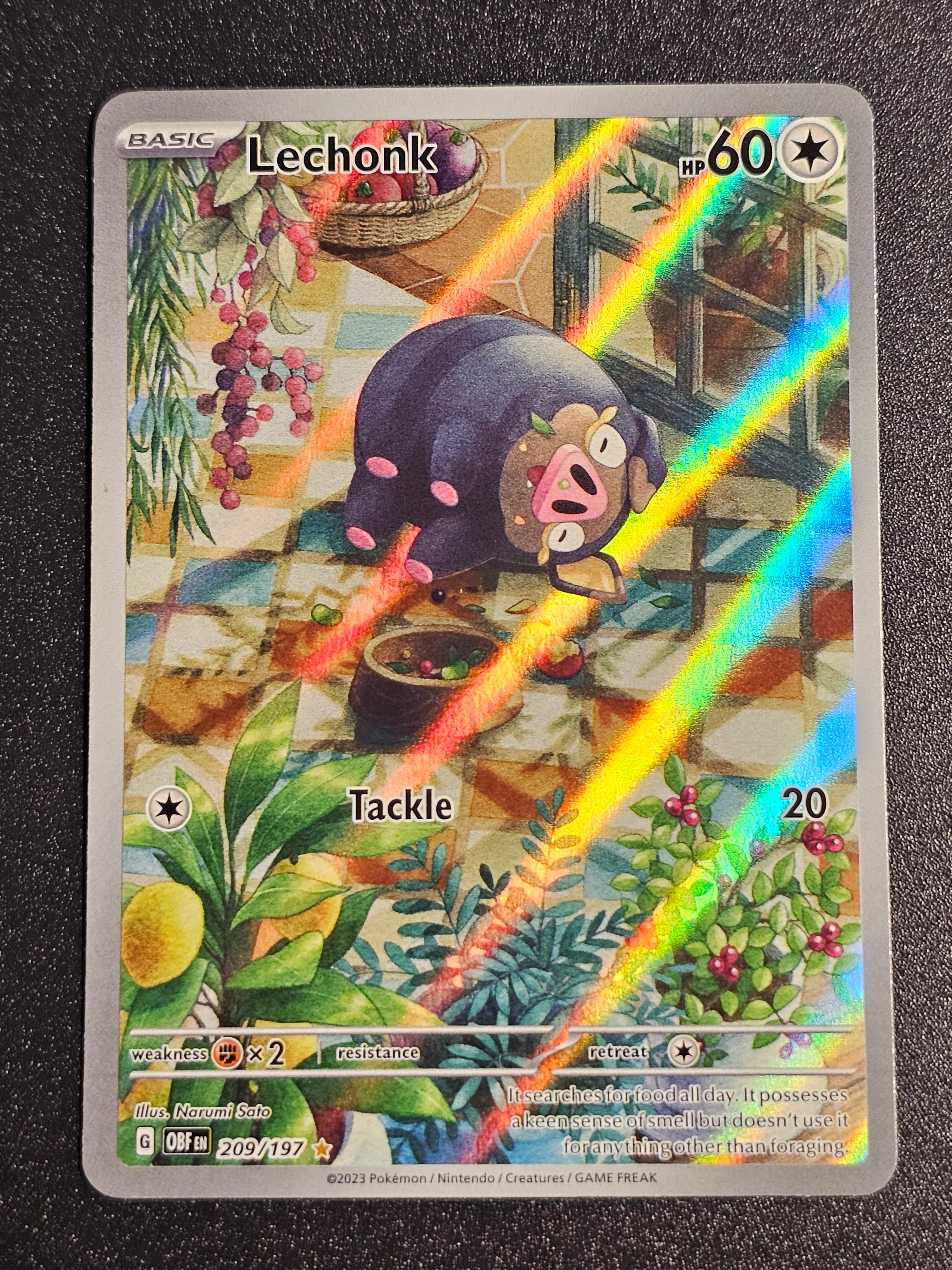 Pokemon TCG - Lechonk 209/197 Obsidian Flames