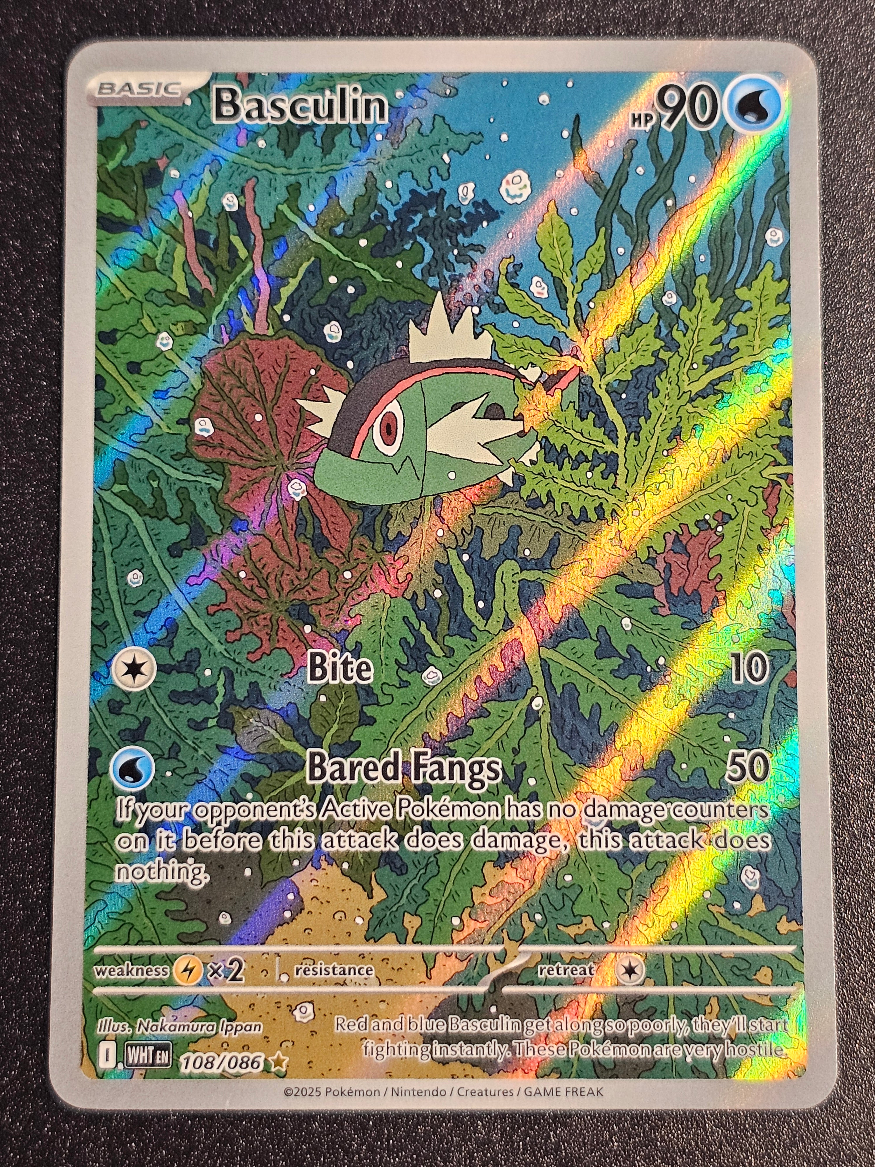 Pokemon TCG - Basculin 108/086 White Flare