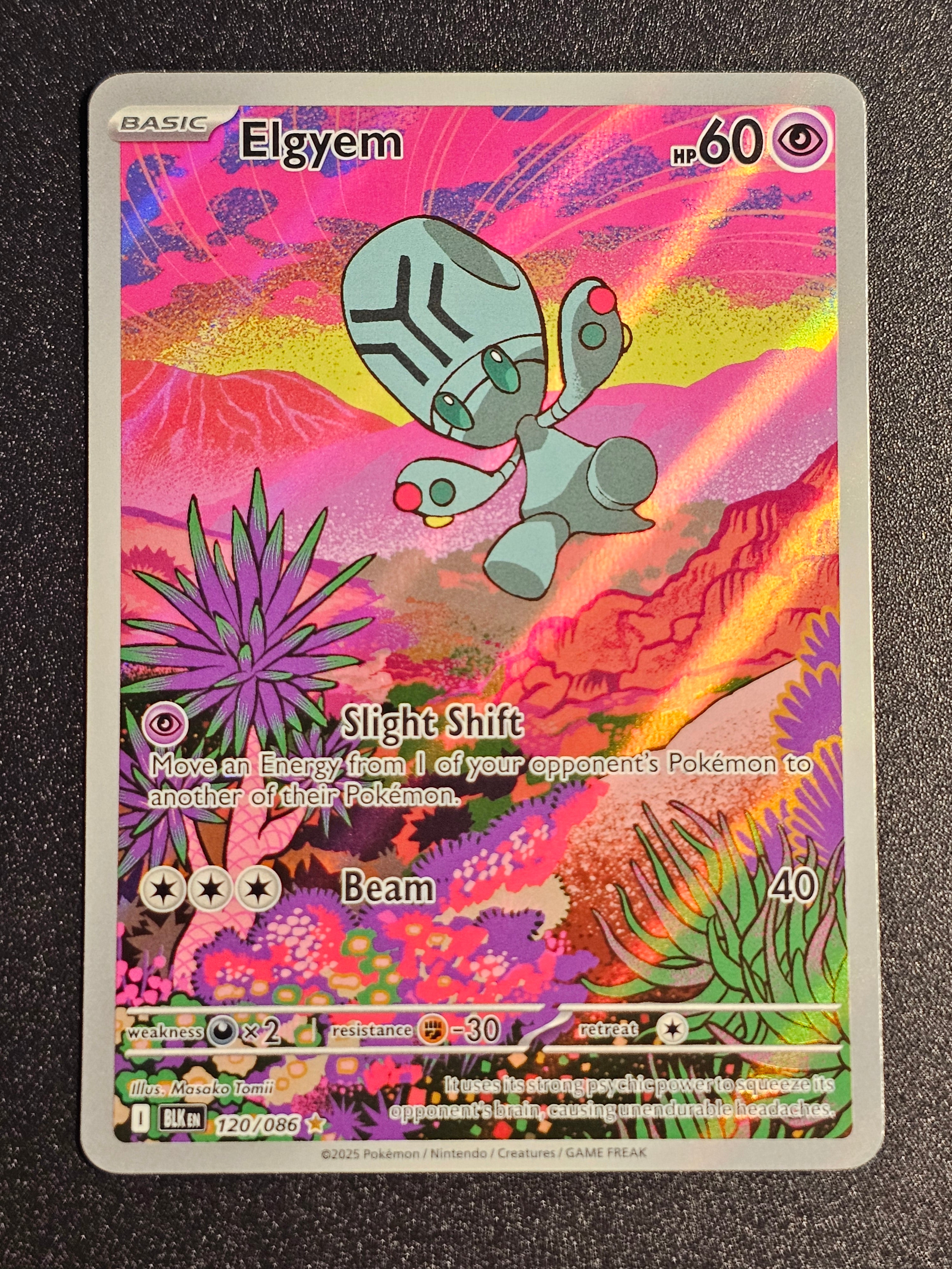 Pokemon TCG - Elgyem 120/086 Black Bolt