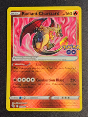 Pokemon TCG - Radiant Charizard 011/078 Pokemon Go
