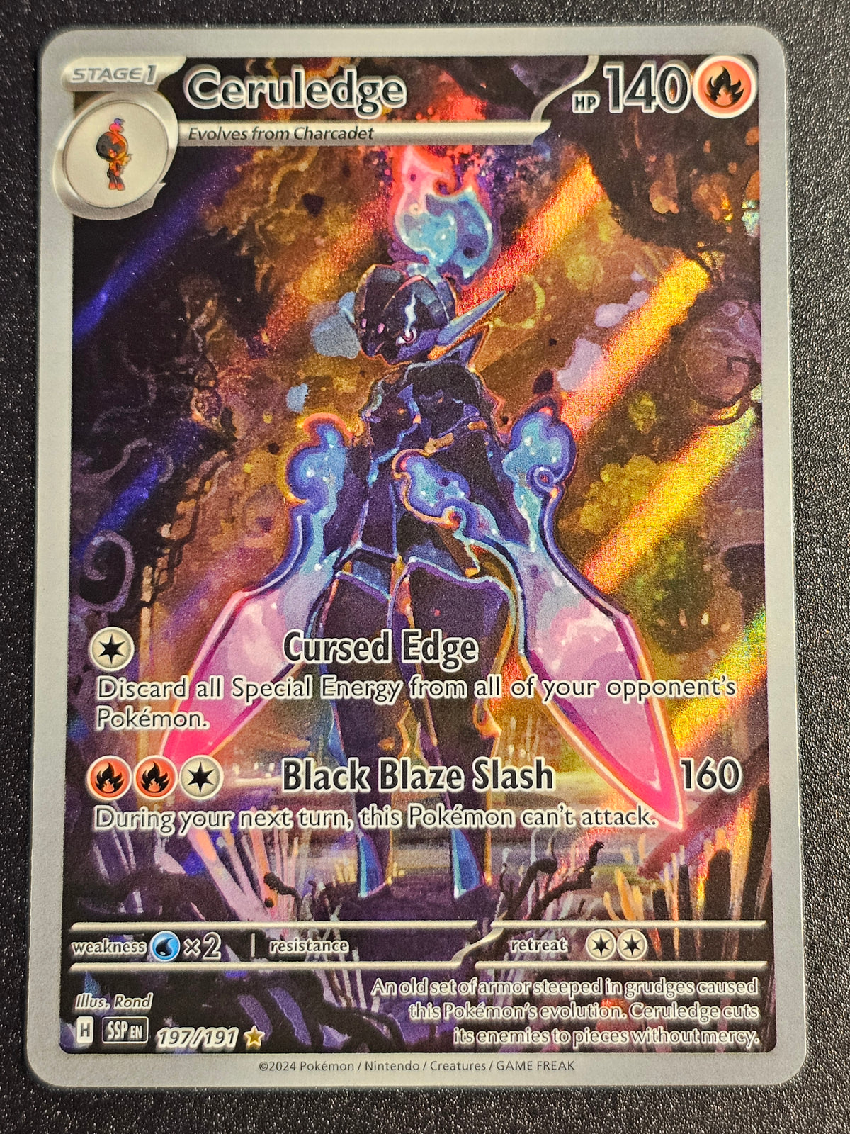 Pokemon TCG - Ceruledge 197/191 Surging Sparks