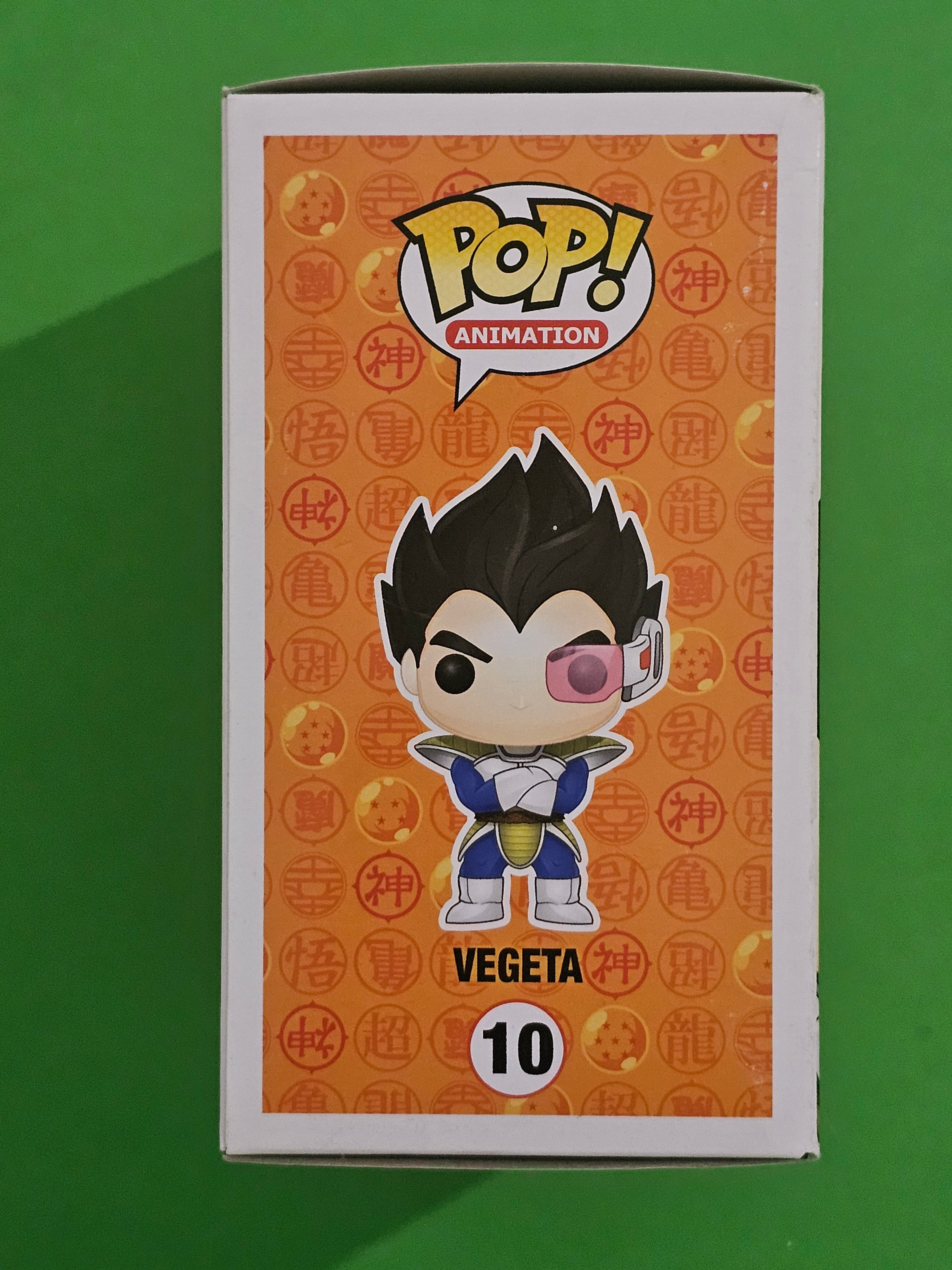 Dragon Ball Z Signed Vegeta Christopher Sabat Pop Vinyl Collection