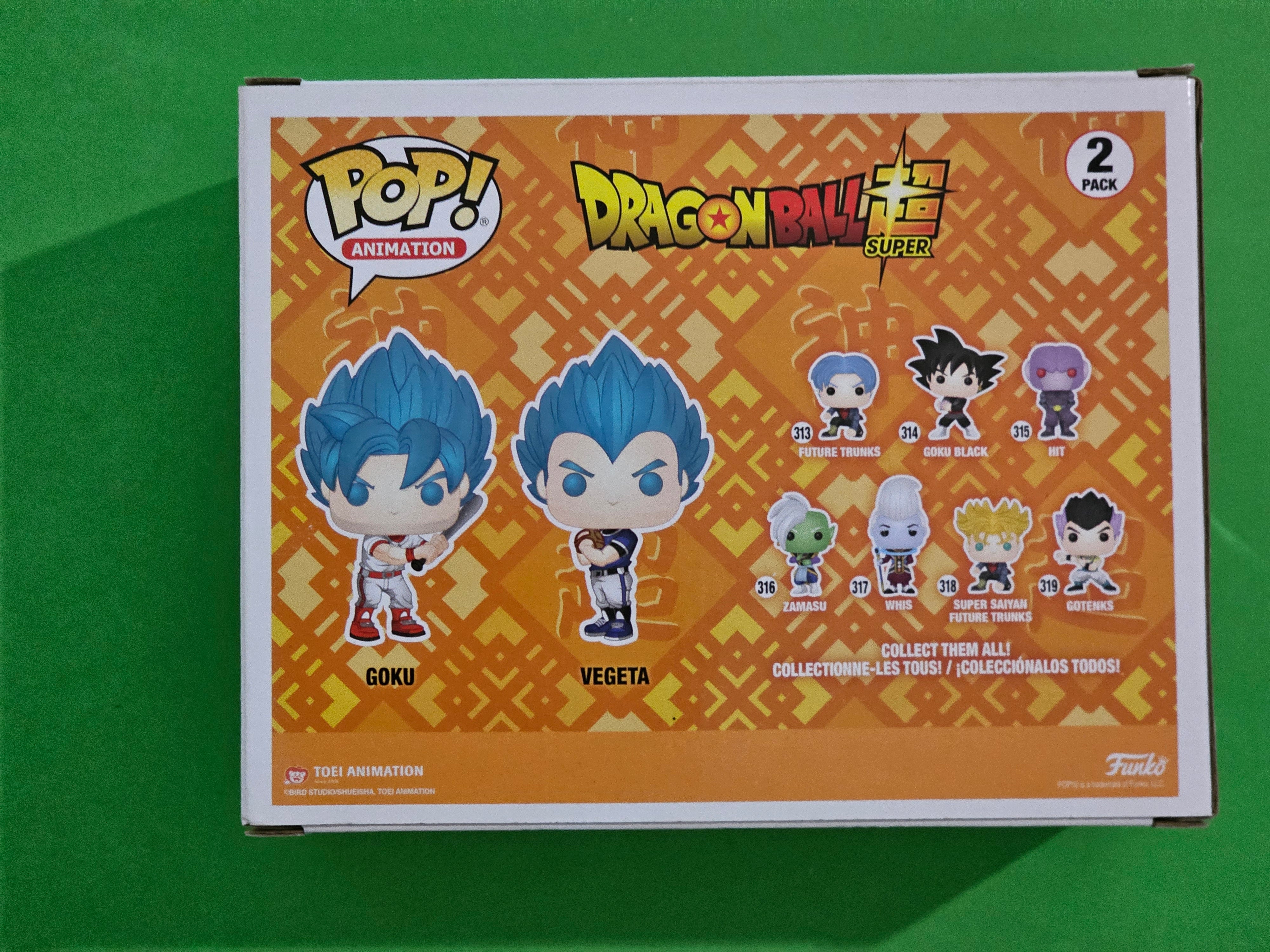 Dragon Ball Z Signed Vegeta Christopher Sabat Pop Vinyl Collection