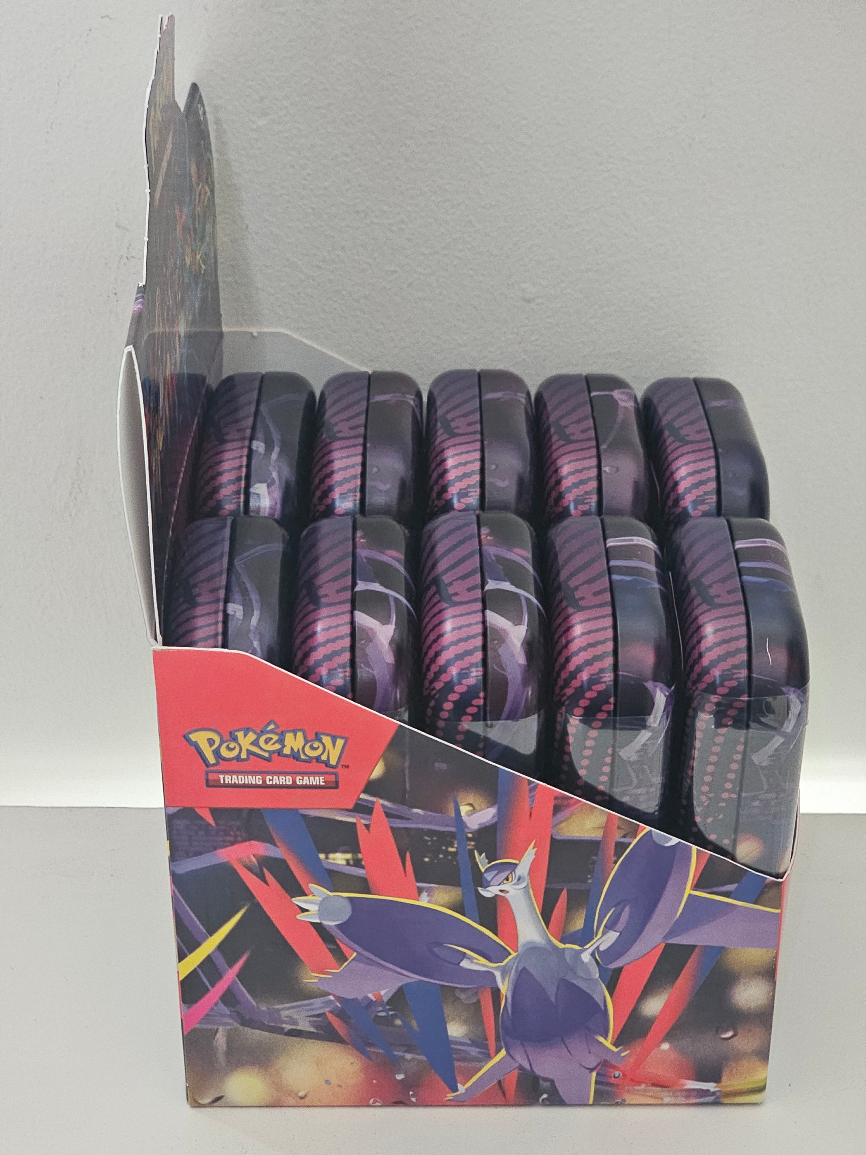Pokemon Mega Heroes Mini Tin Display