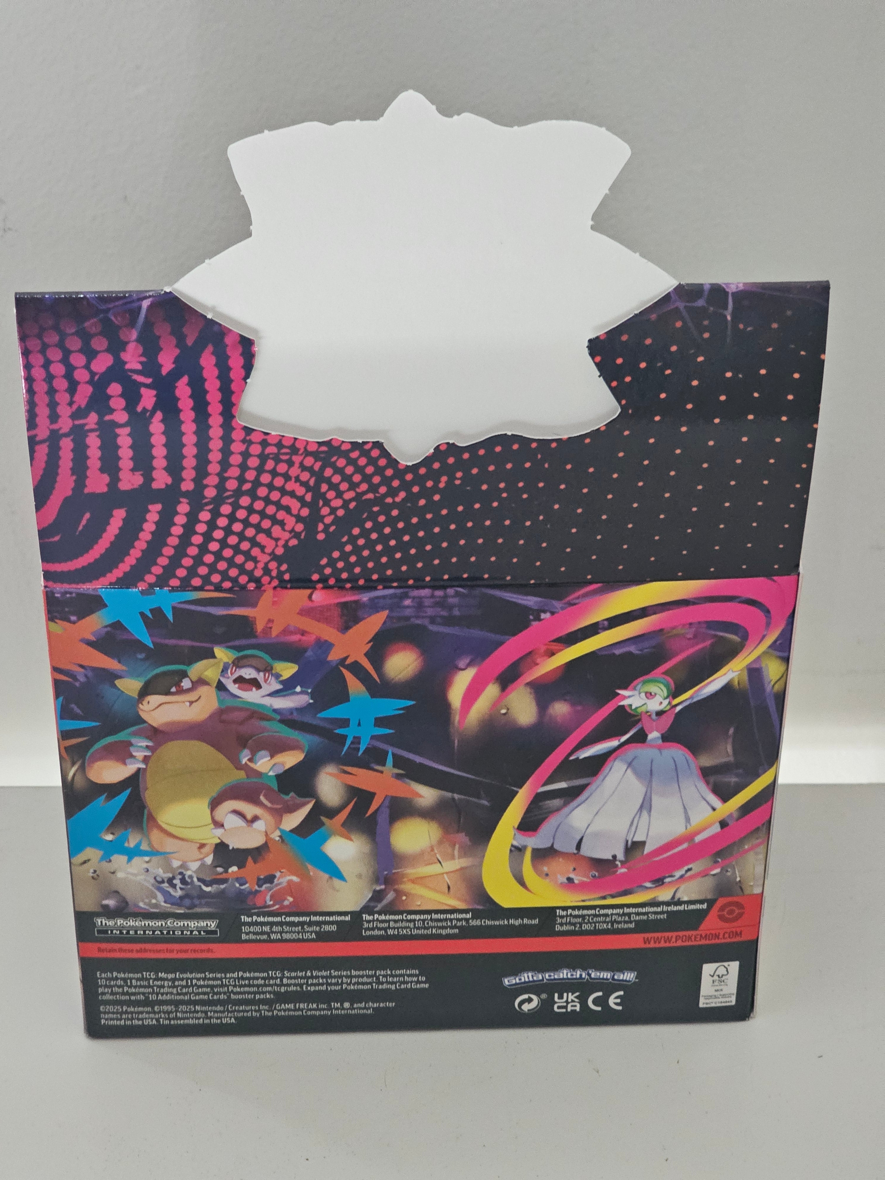 Pokemon Mega Heroes Mini Tin Display