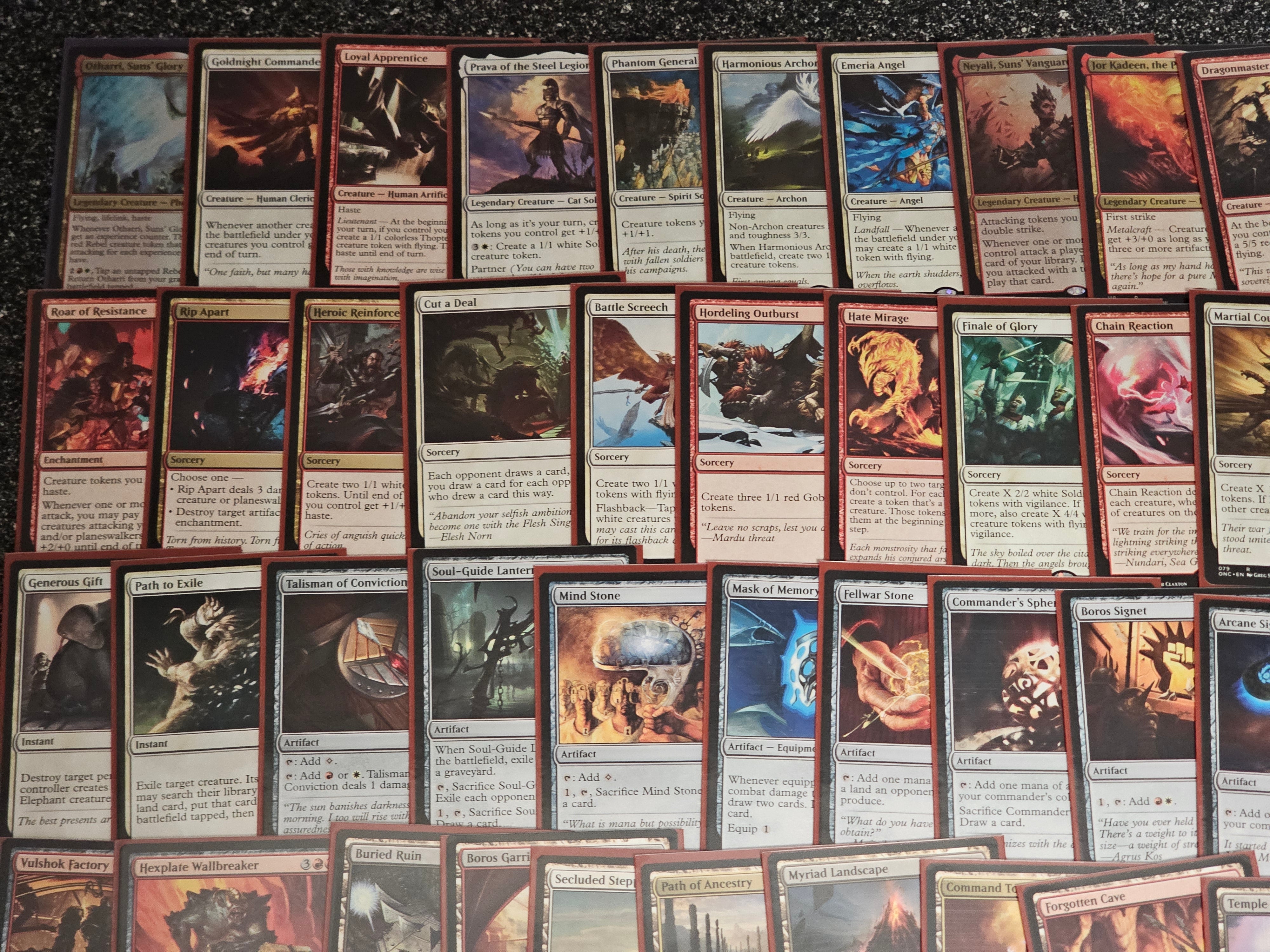 Magic the Gathering Rebellion Rising Commander Deck