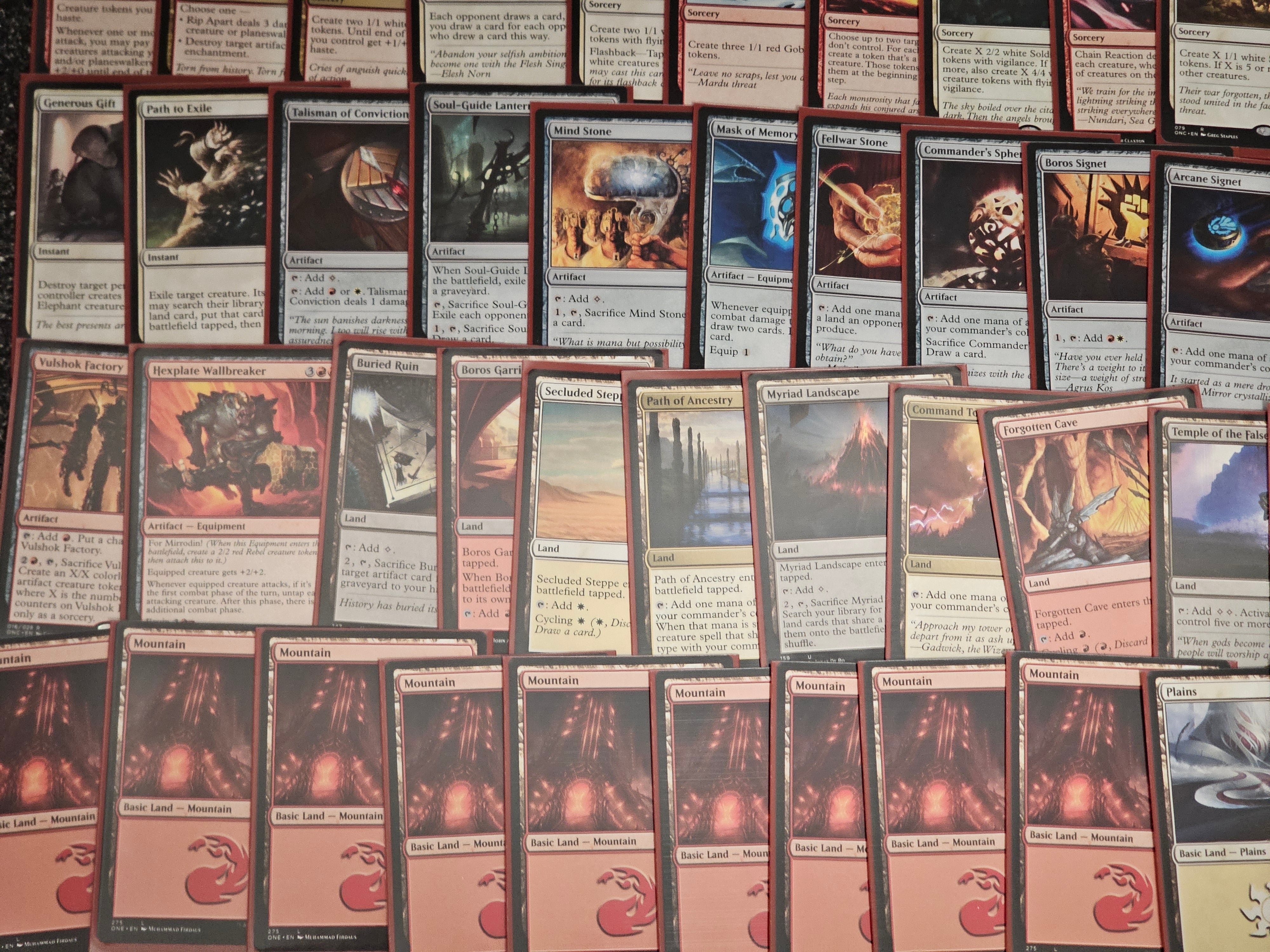 Magic the Gathering Rebellion Rising Commander Deck