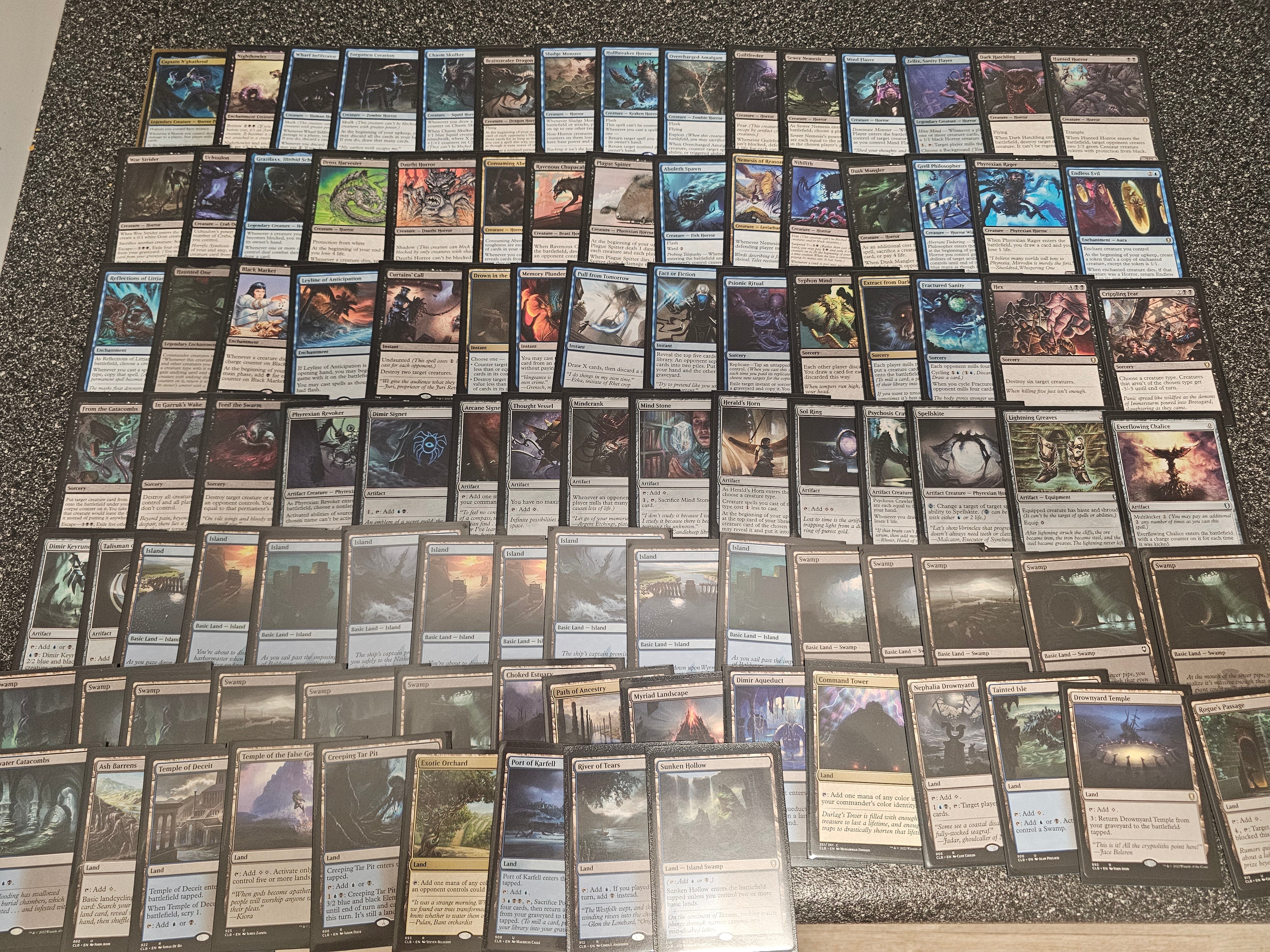 Magic the Gathering Mind Flayarrrs Commander Deck