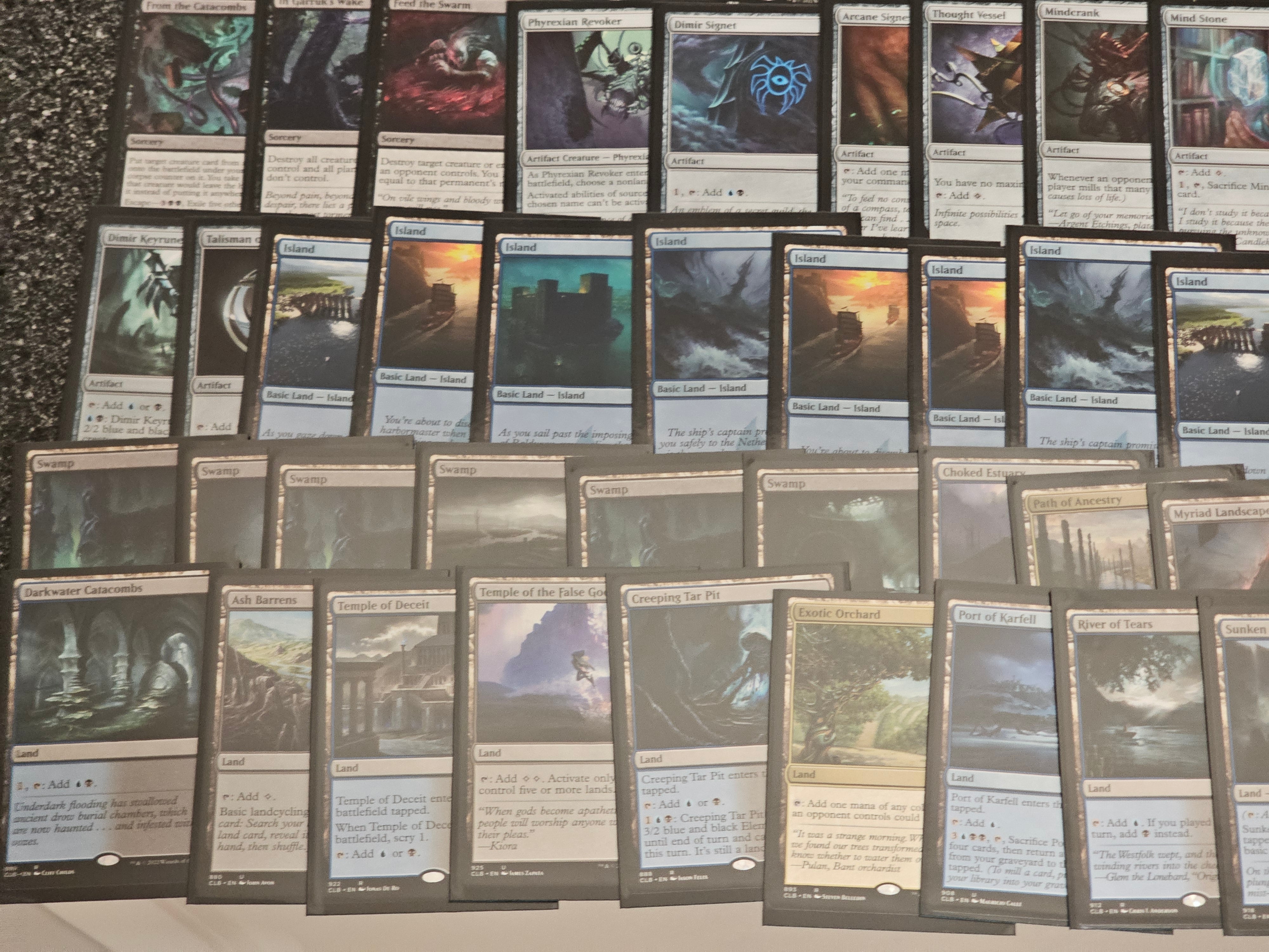 Magic the Gathering Mind Flayarrrs Commander Deck