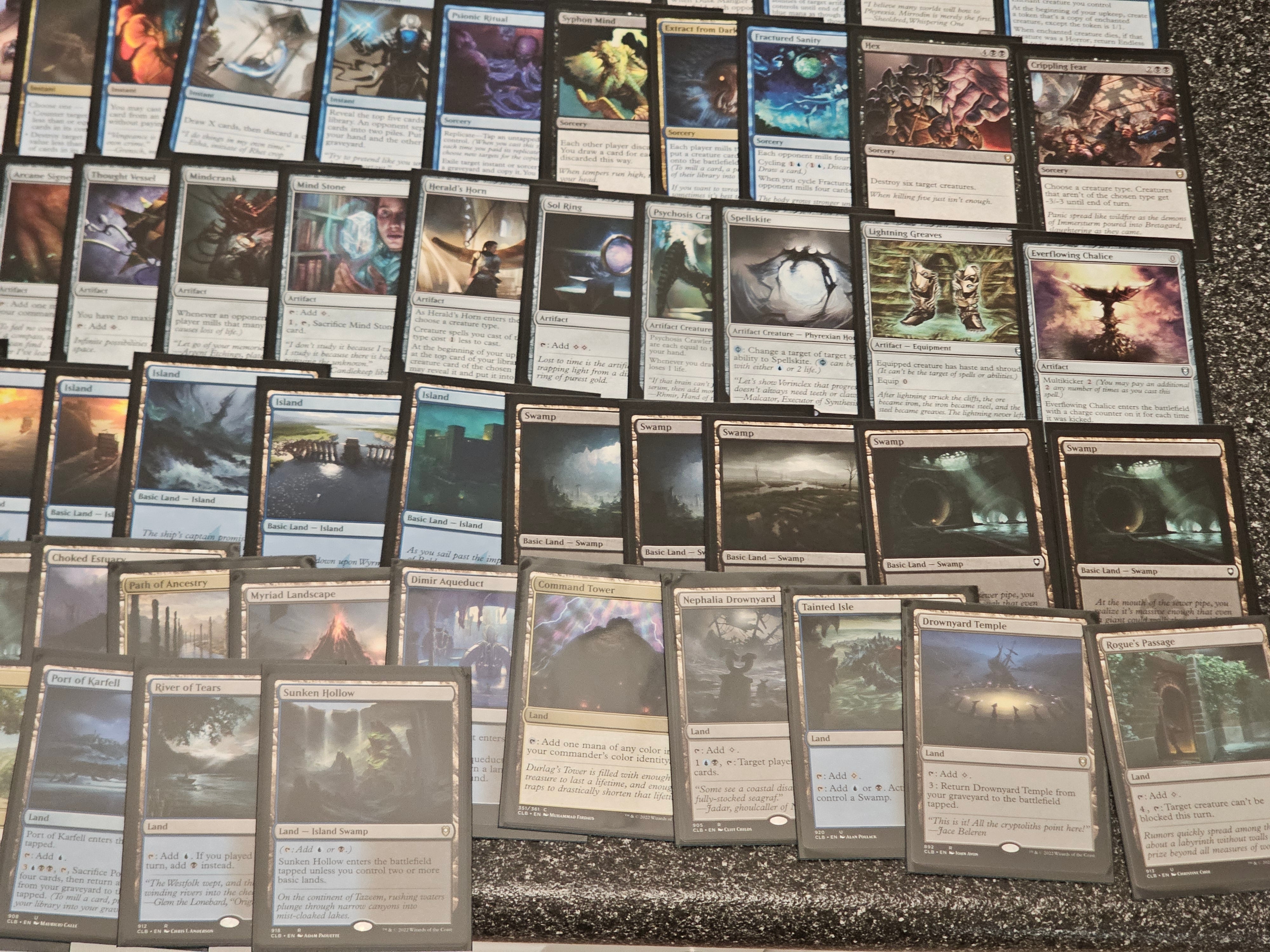 Magic the Gathering Mind Flayarrrs Commander Deck