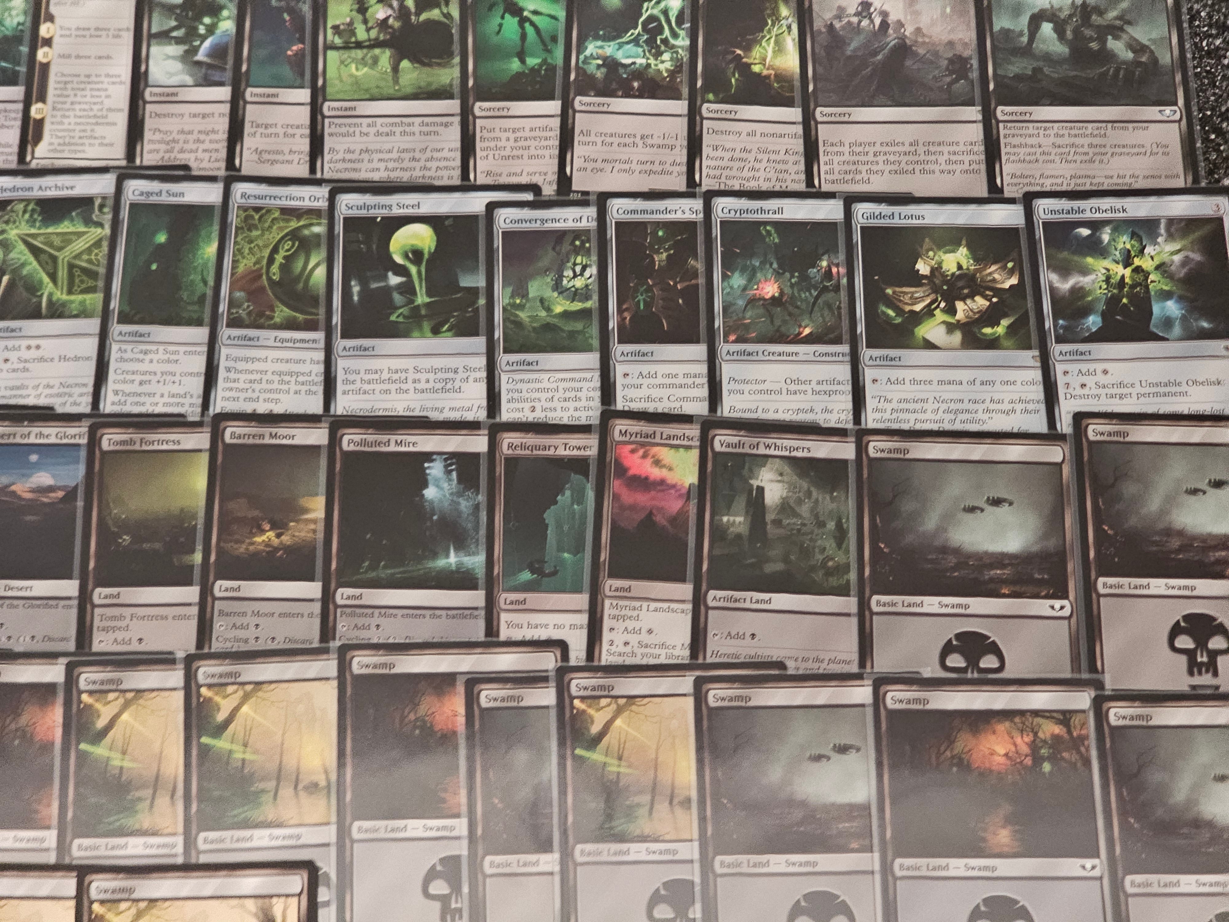 Magic the Gathering Necron Dynasties Commander Deck