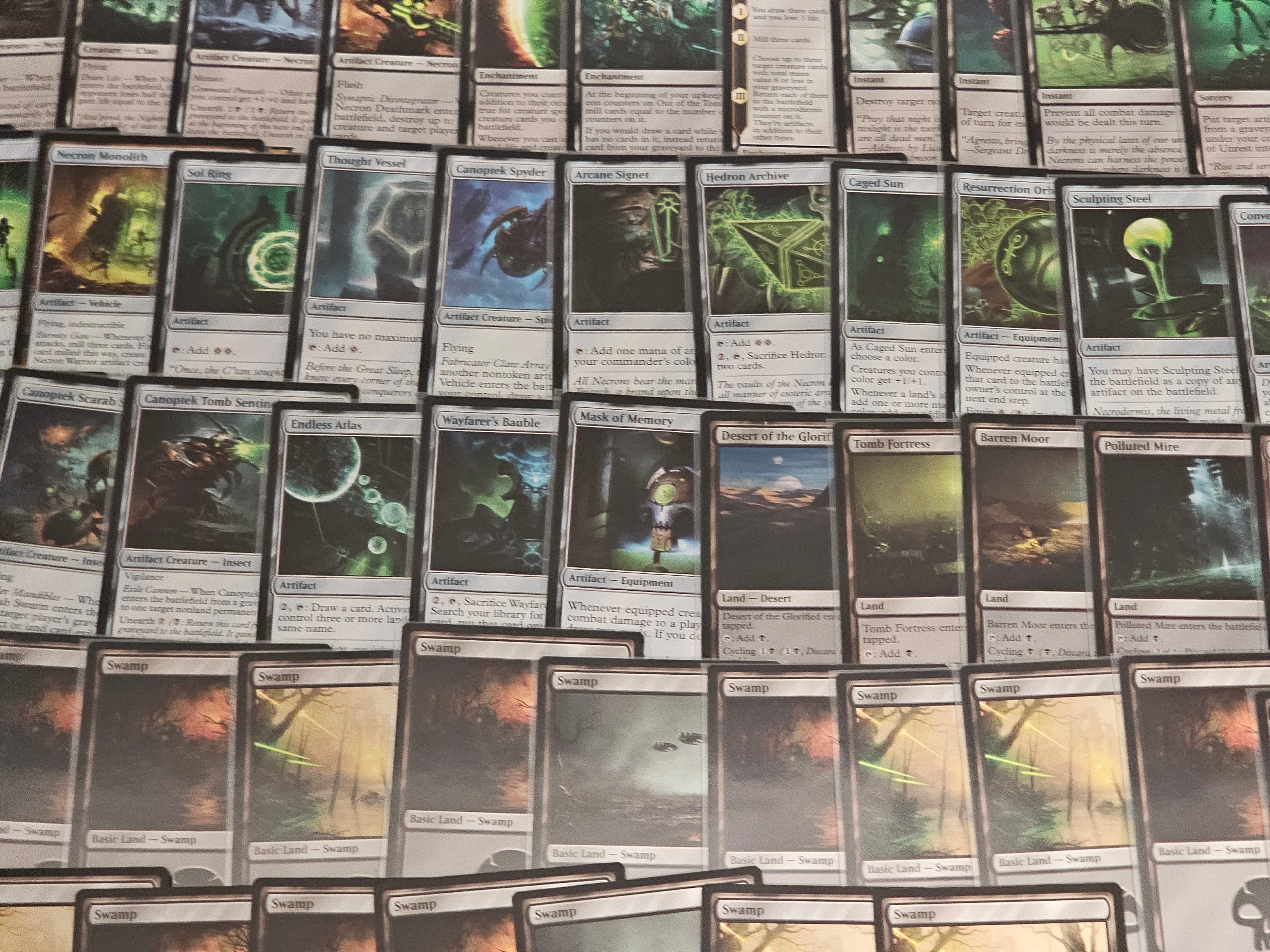 Magic the Gathering Necron Dynasties Commander Deck