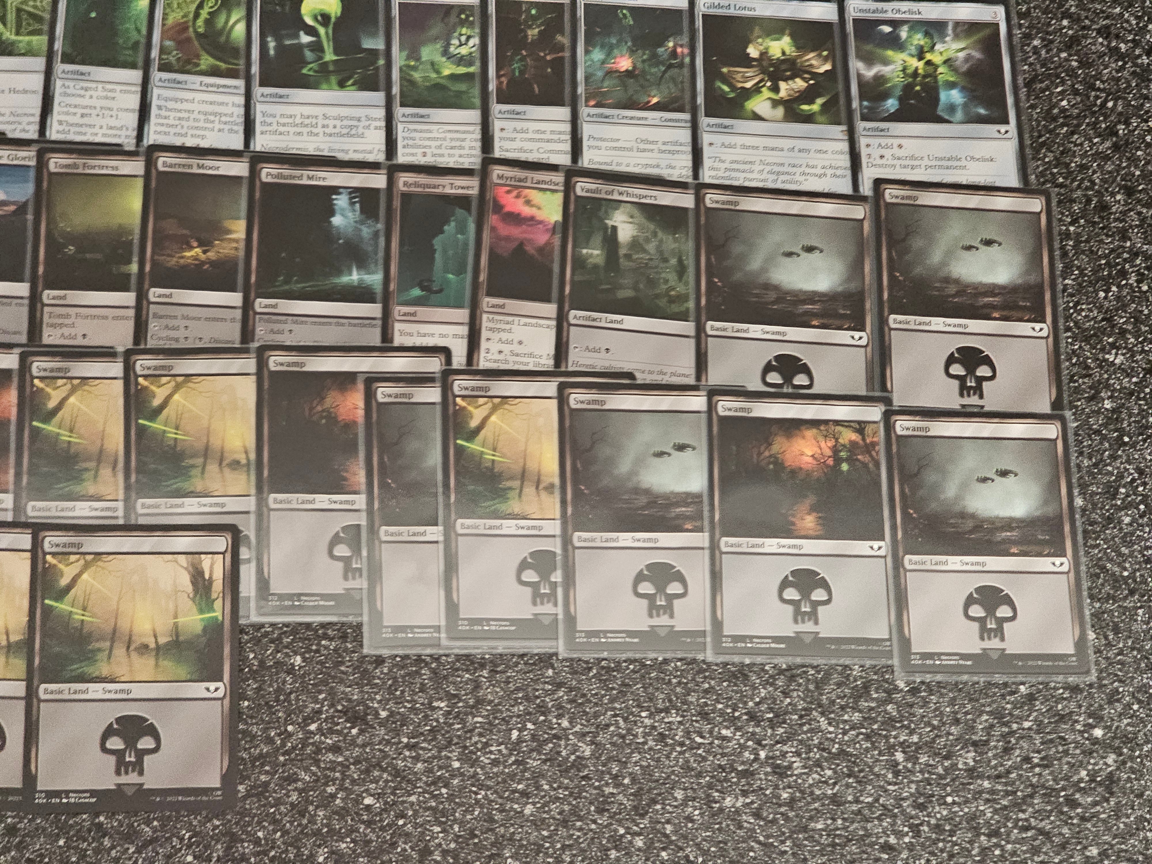 Magic the Gathering Necron Dynasties Commander Deck