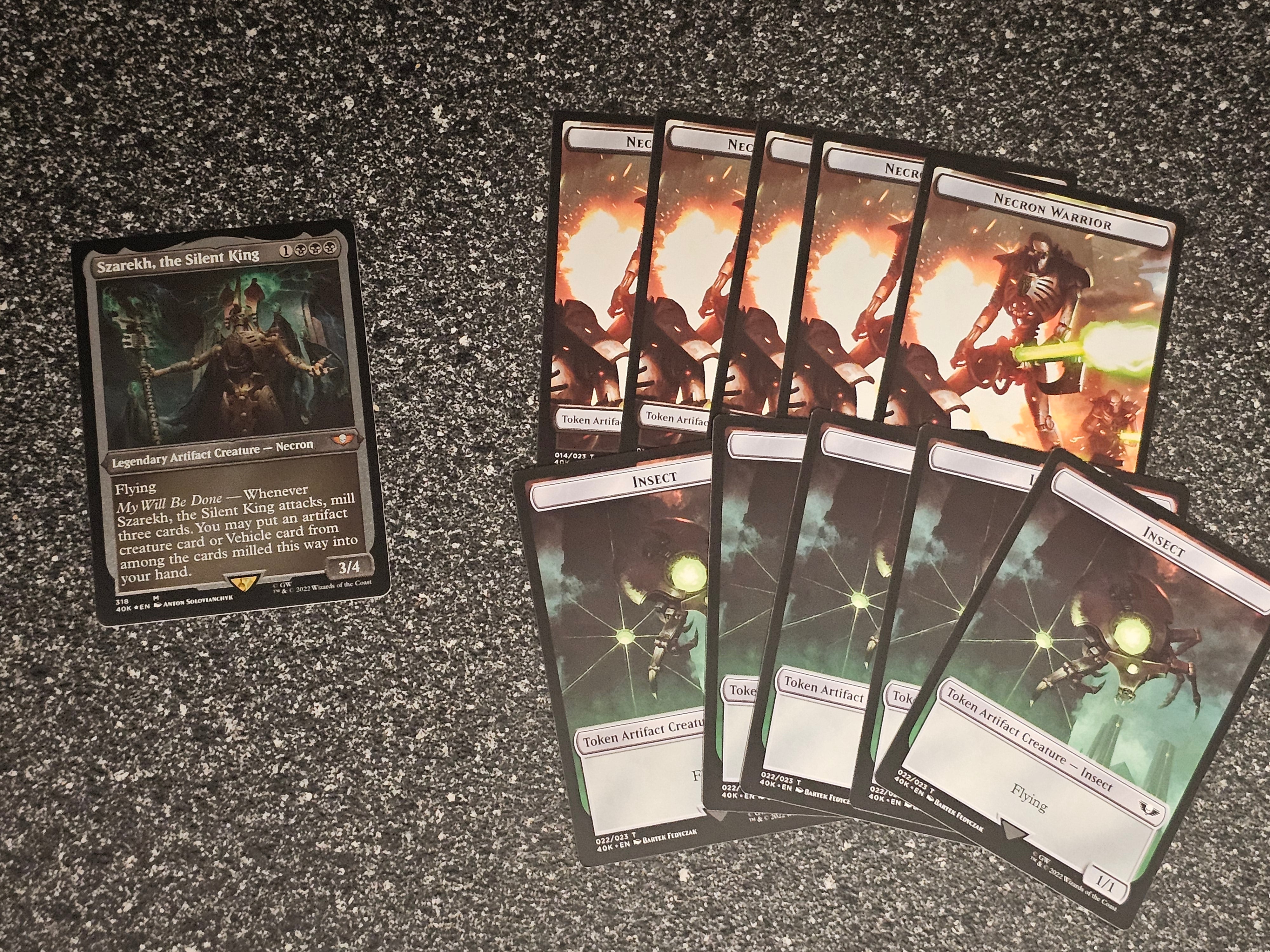 Magic the Gathering Necron Dynasties Commander Deck