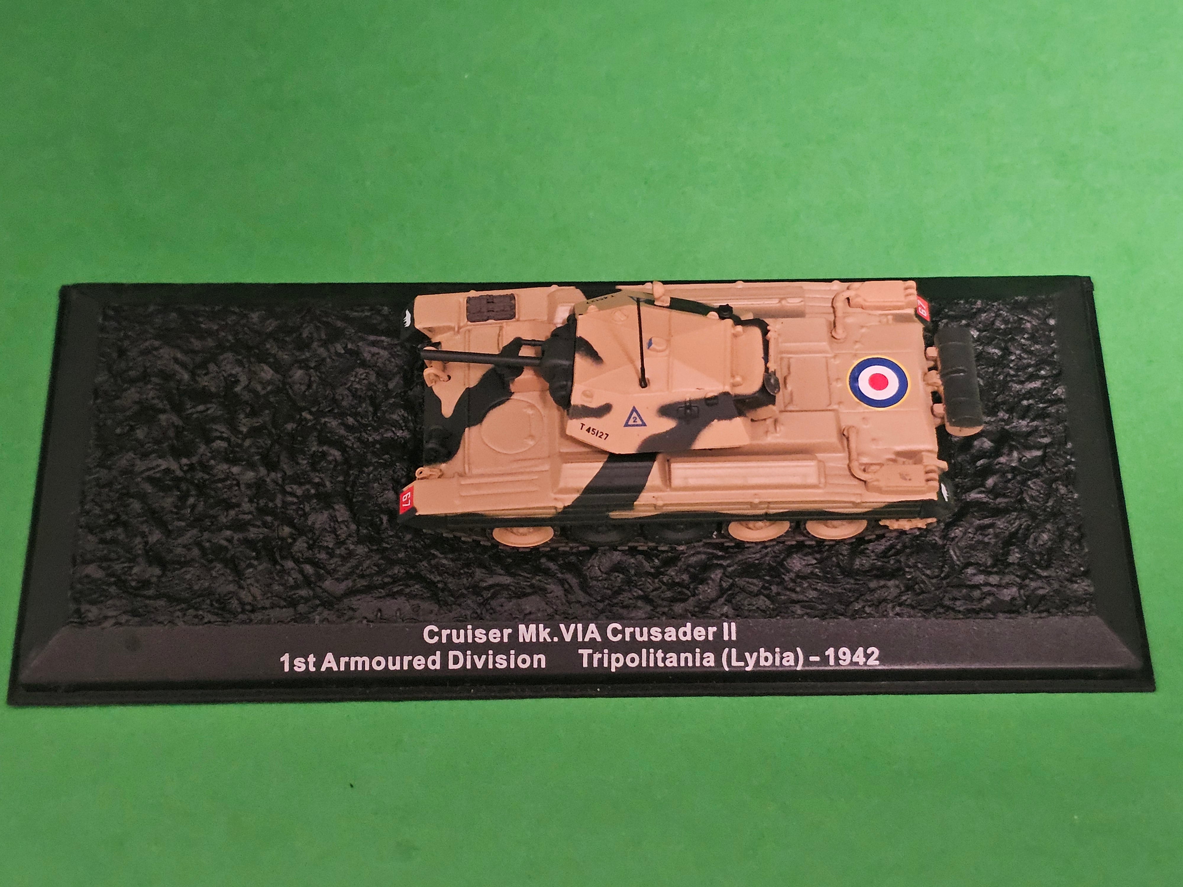 Deagostini Combat Tank - Cruiser MK.VIA Crusader II
