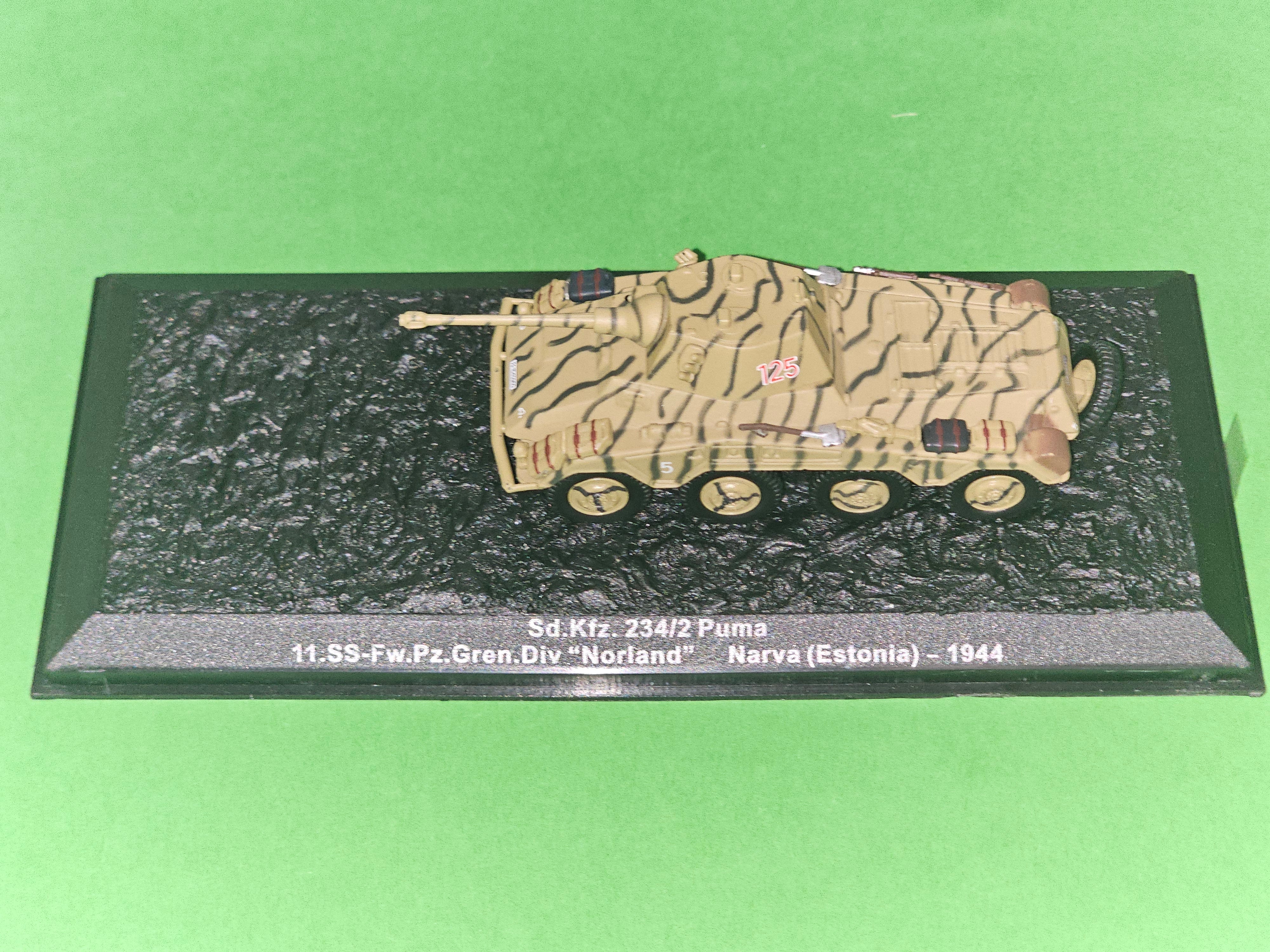 Deagostini Combat Tank - Sd.Kfz. 234/2 Puma