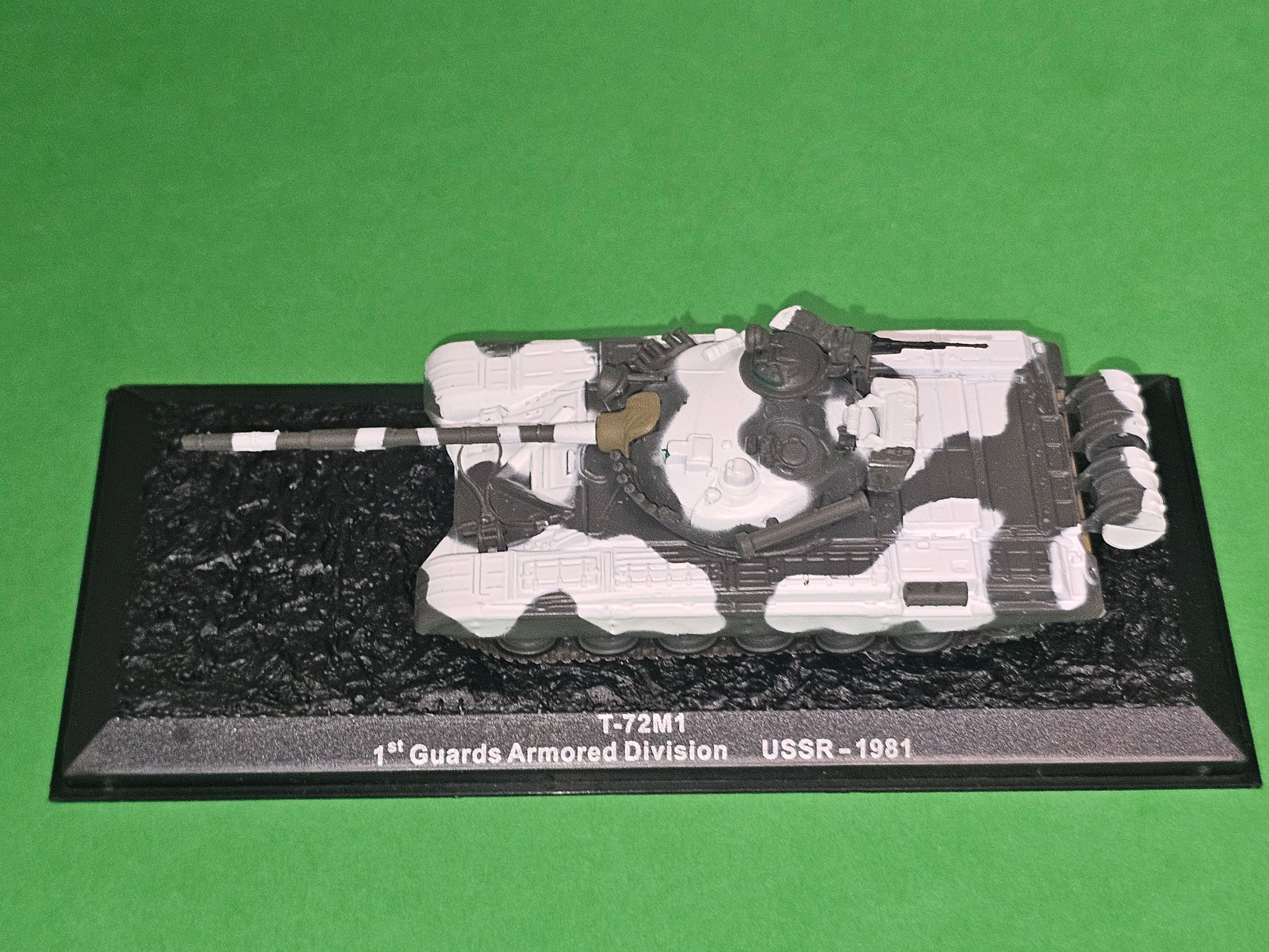 Deagostini Combat Tank - T-72M1