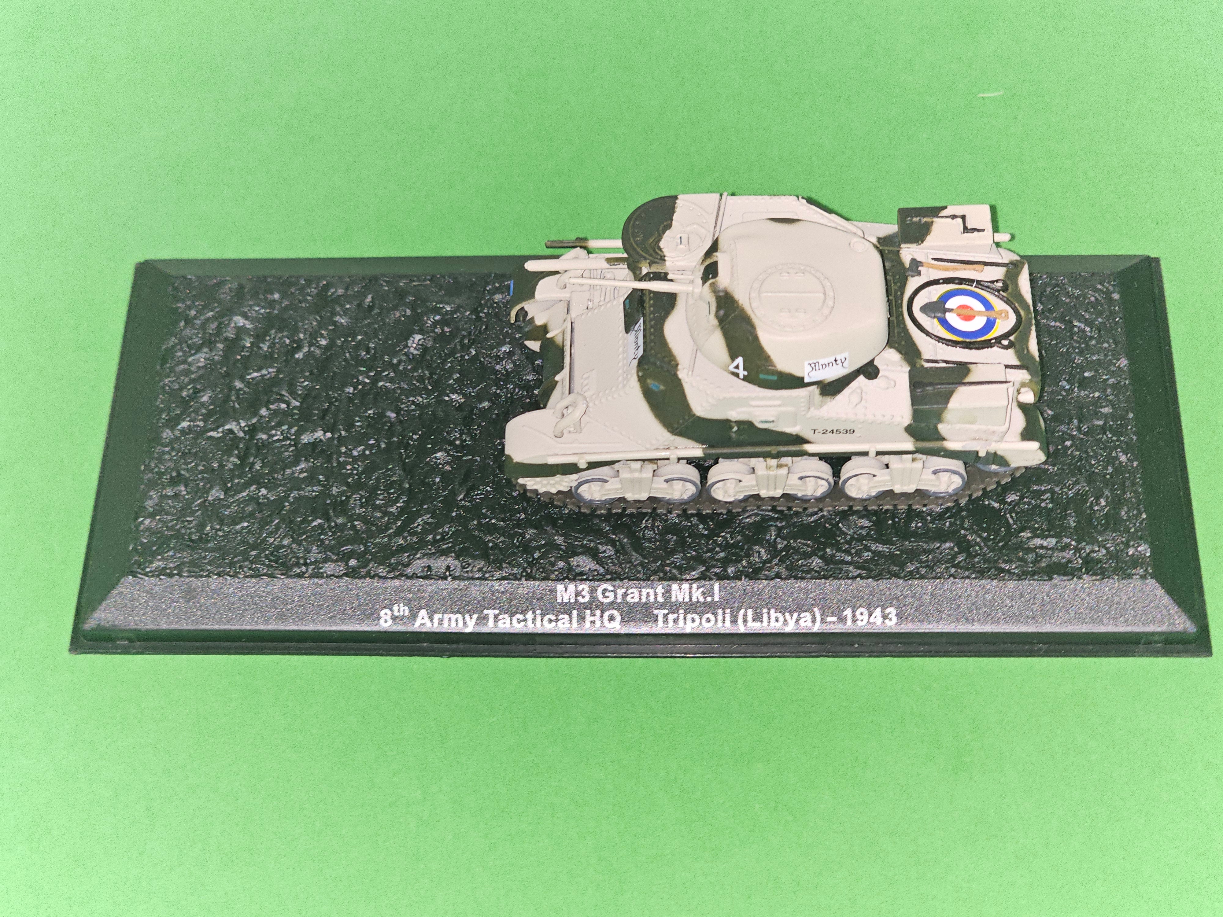Deagostini Combat Tank - M3 Grant Mk.I