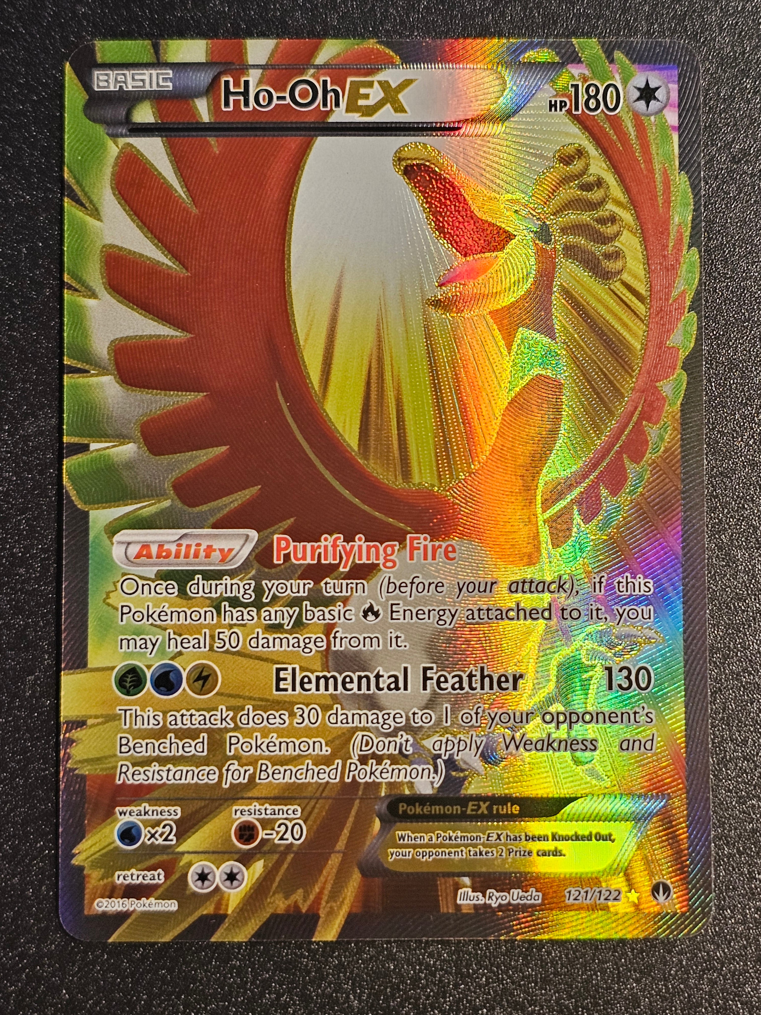 Pokemon TCG - Ho-Oh EX 121/122 Breakpoint
