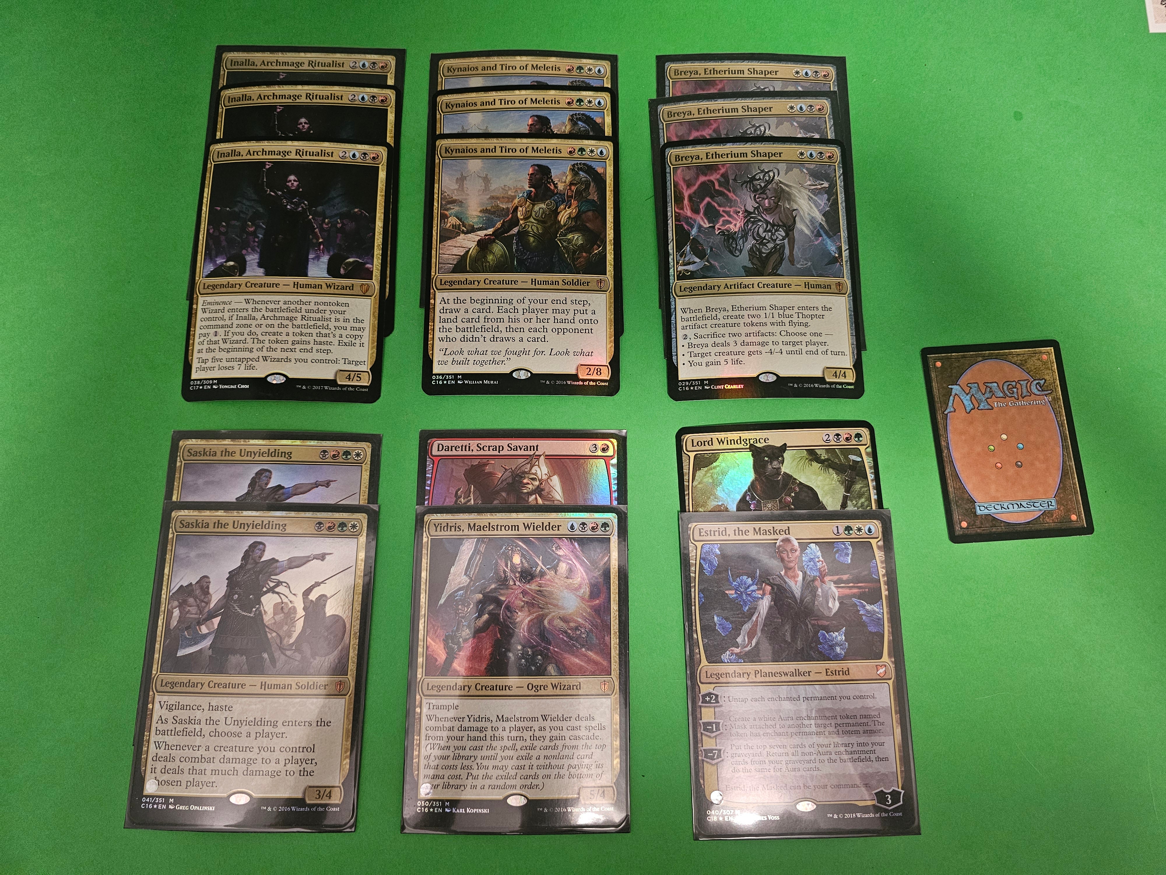 MTG - Commander Oversized Card Collection