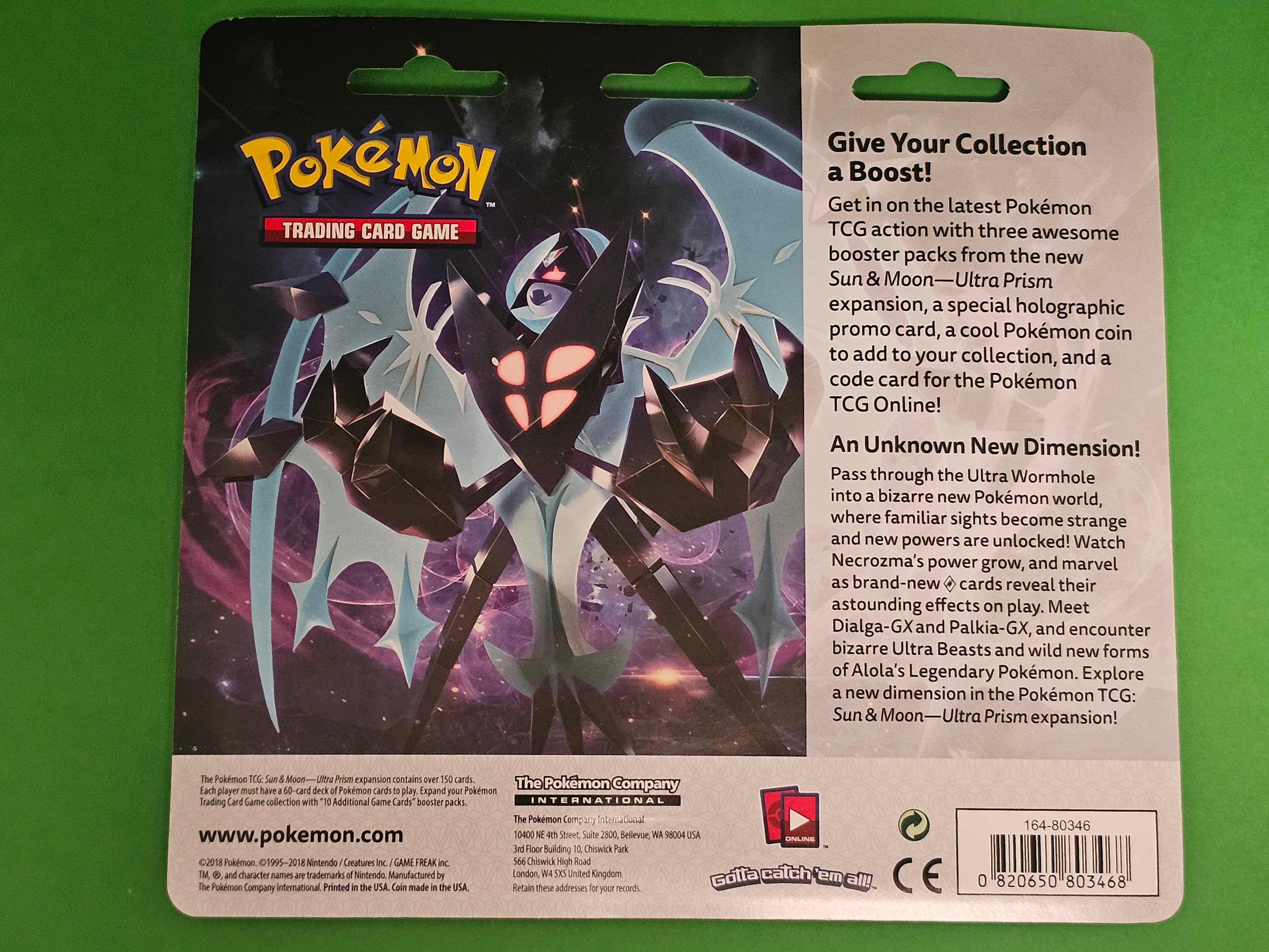 Pokemon TCG - Sun & Moon Ultra Prism Blister