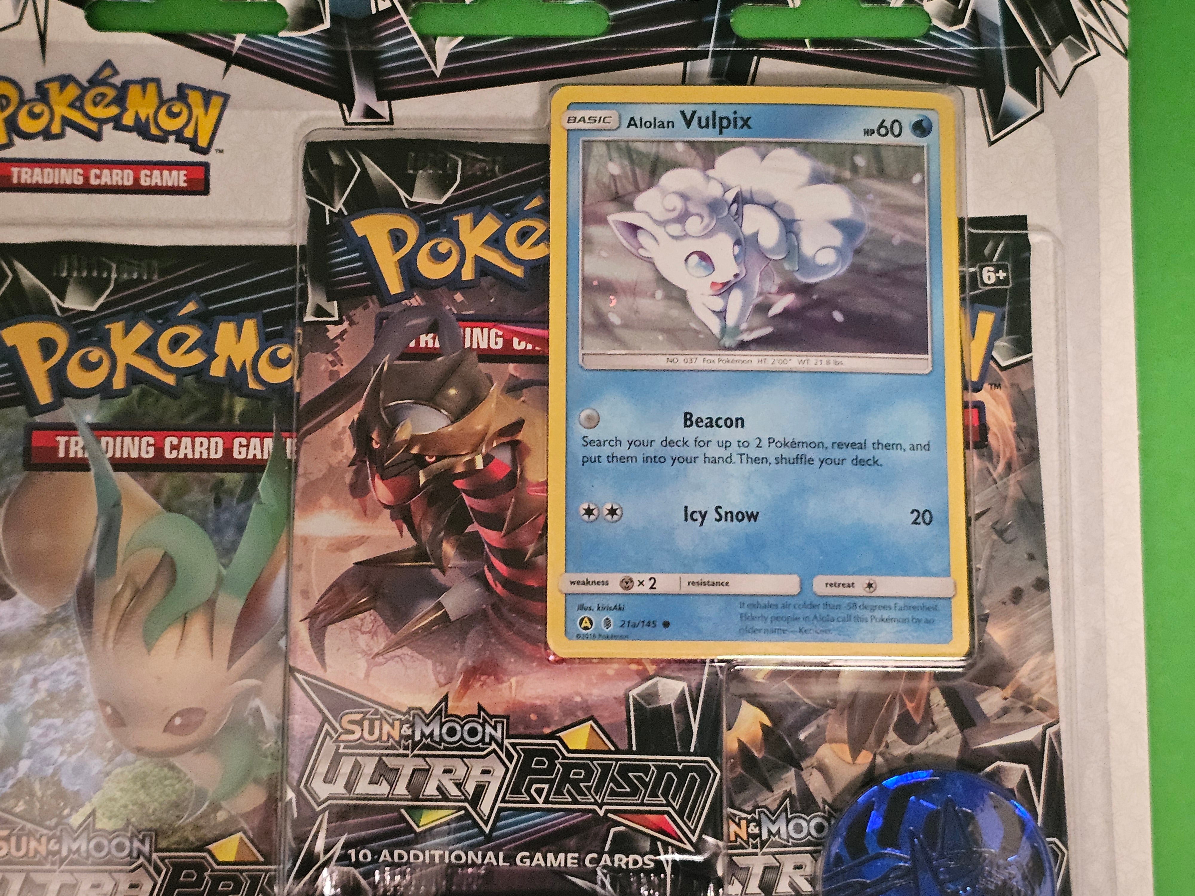 Pokemon TCG - Sun & Moon Ultra Prism Blister