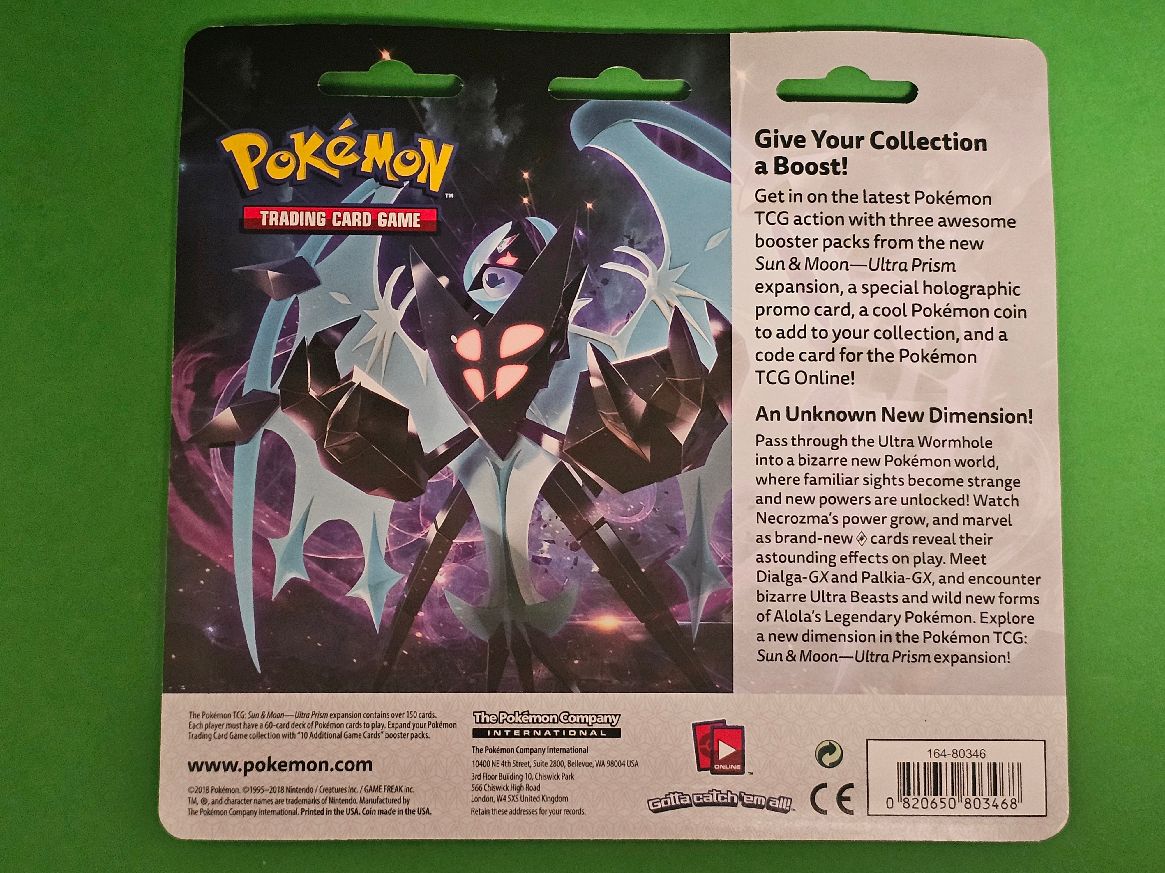Pokemon TCG - Sun & Moon Ultra Prism Blister