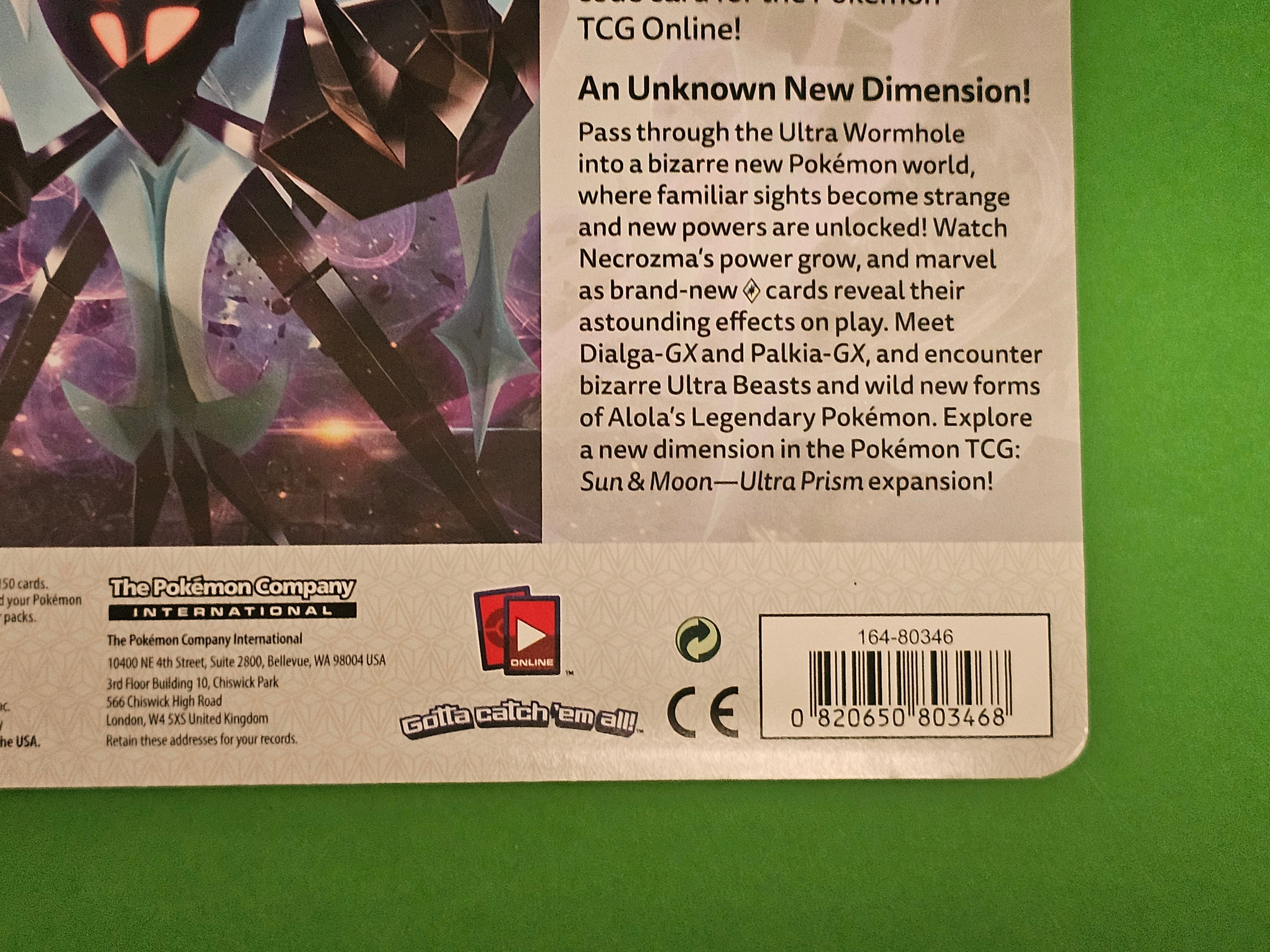 Pokemon TCG - Sun & Moon Ultra Prism Blister