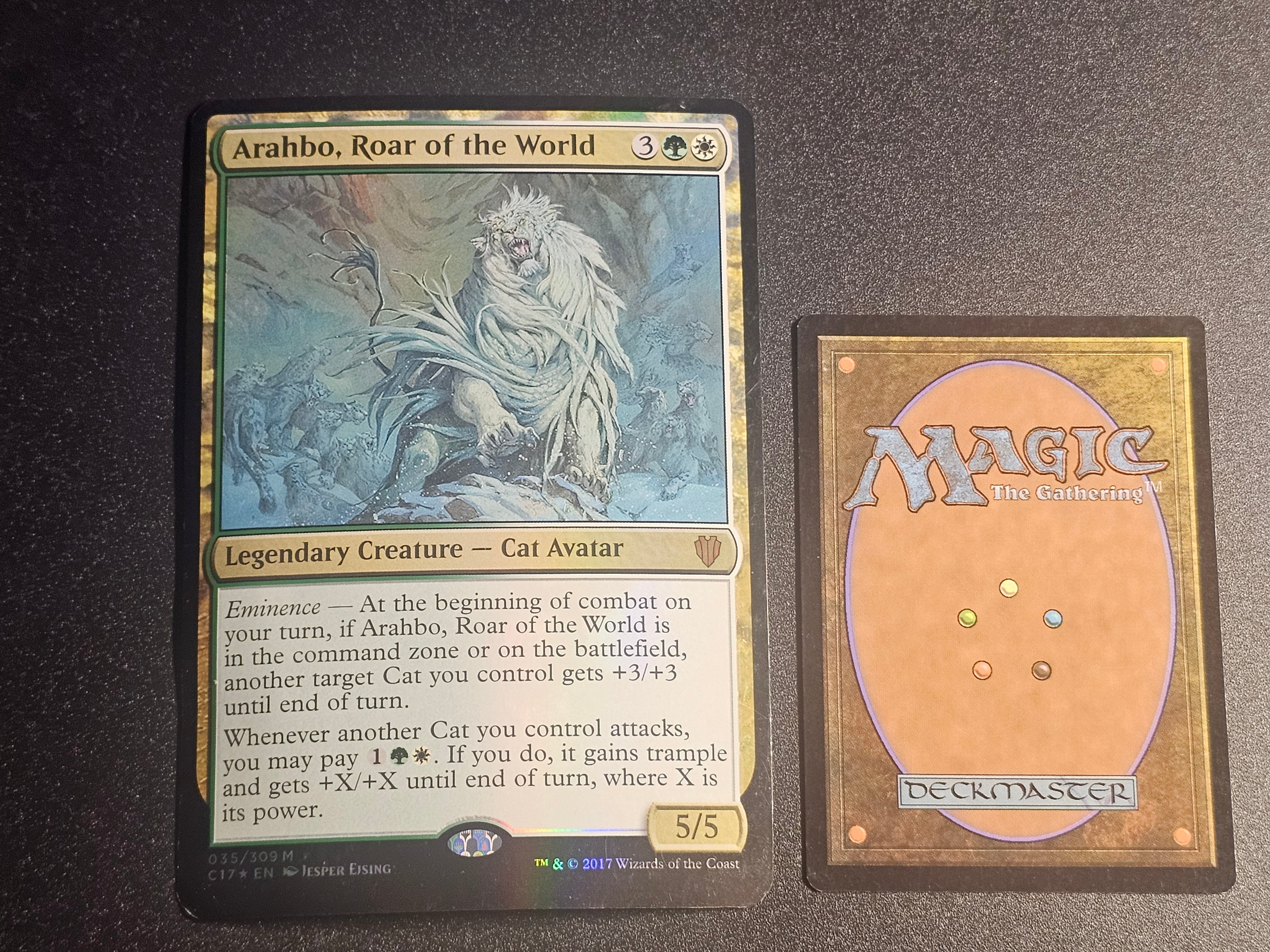 MTG - Arahbo, Roar of the World C17 Oversized