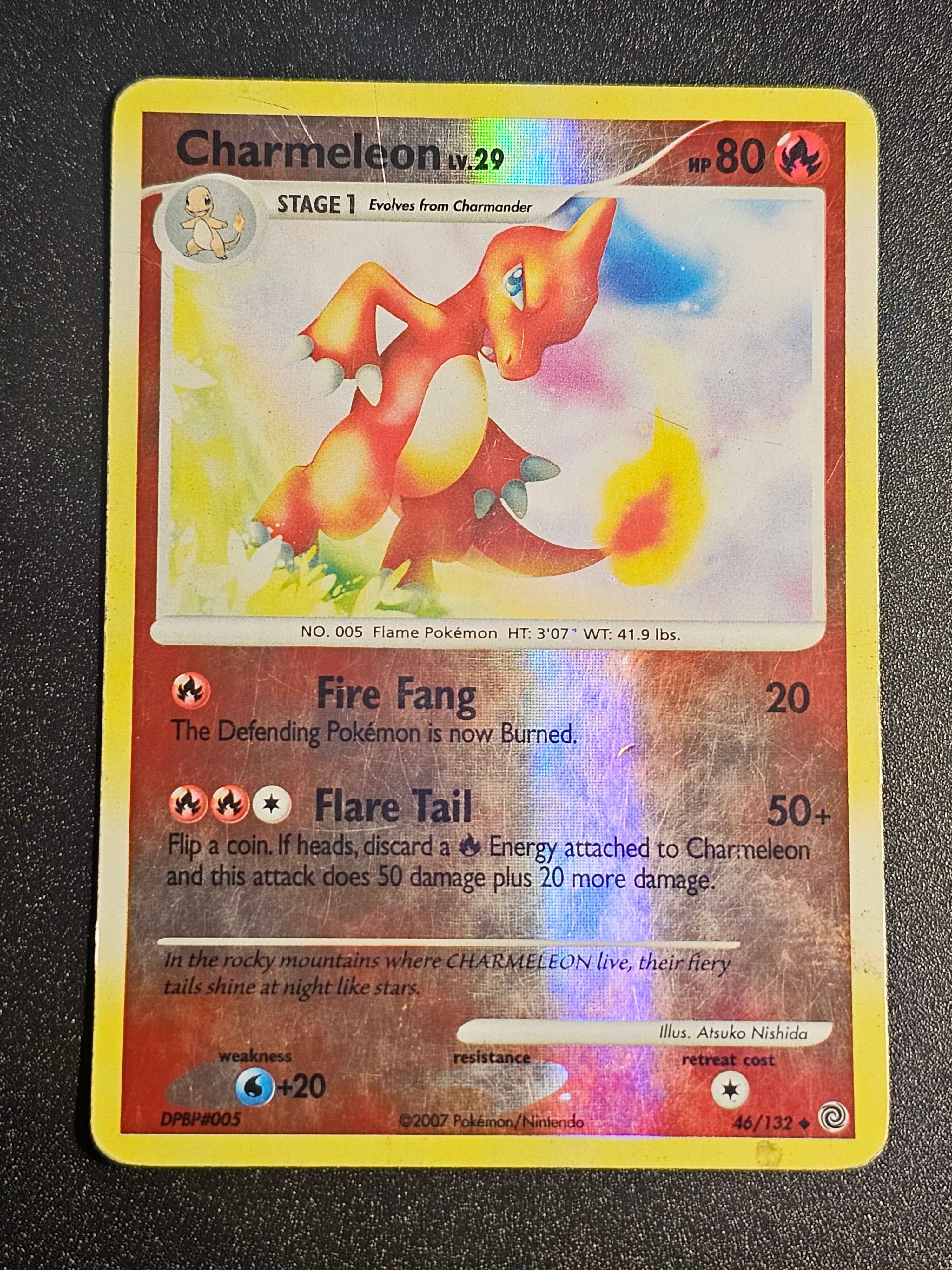 Pokemon TCG - Charmeleon 46/132 Reverse Holo