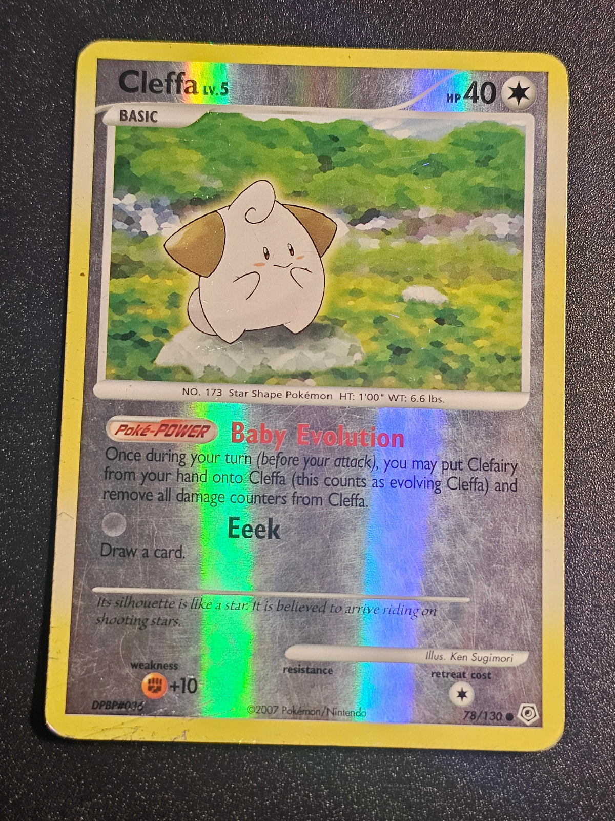 Pokemon TCG - Cleffa 78/130 Reverse Holo