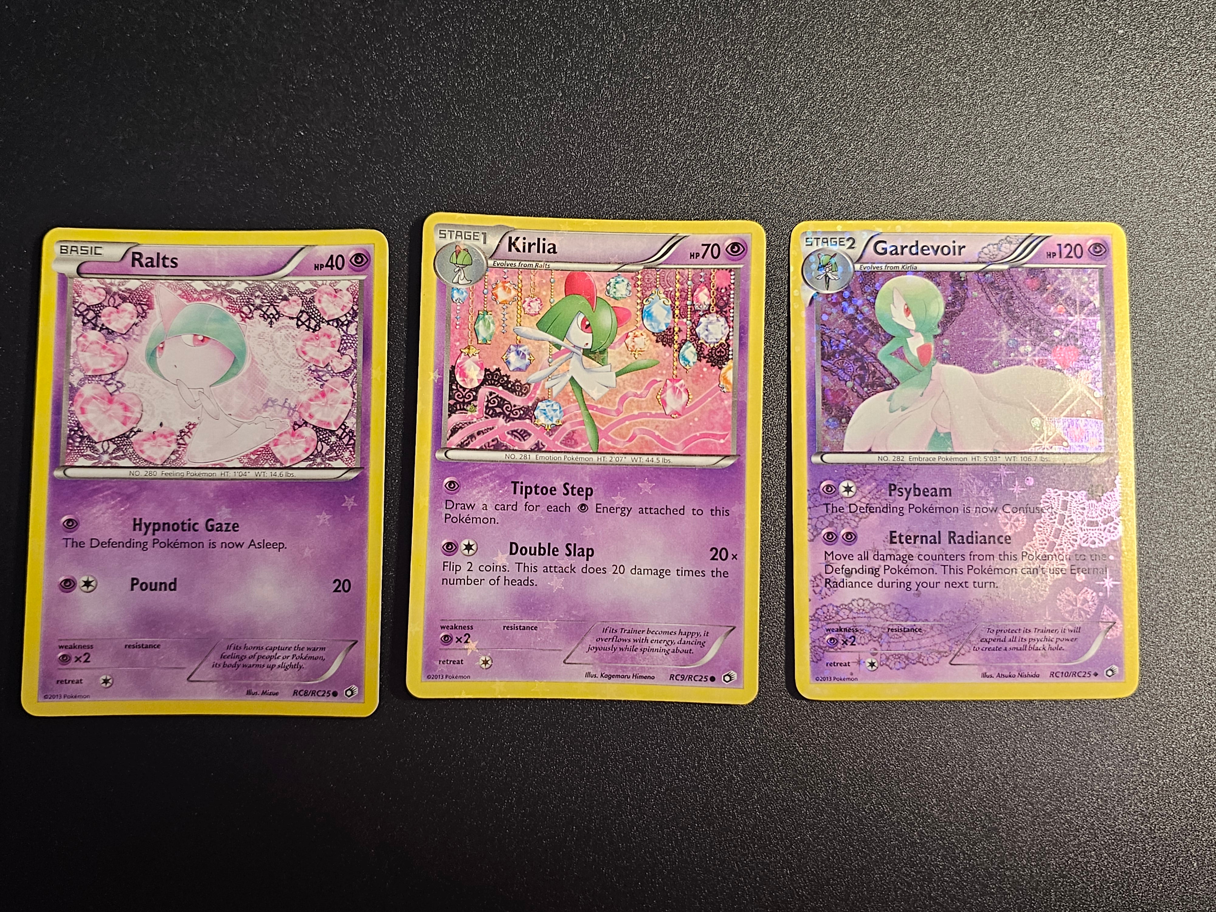 Pokemon TCG - Gardevoir RC10/RC25 Evolution Line
