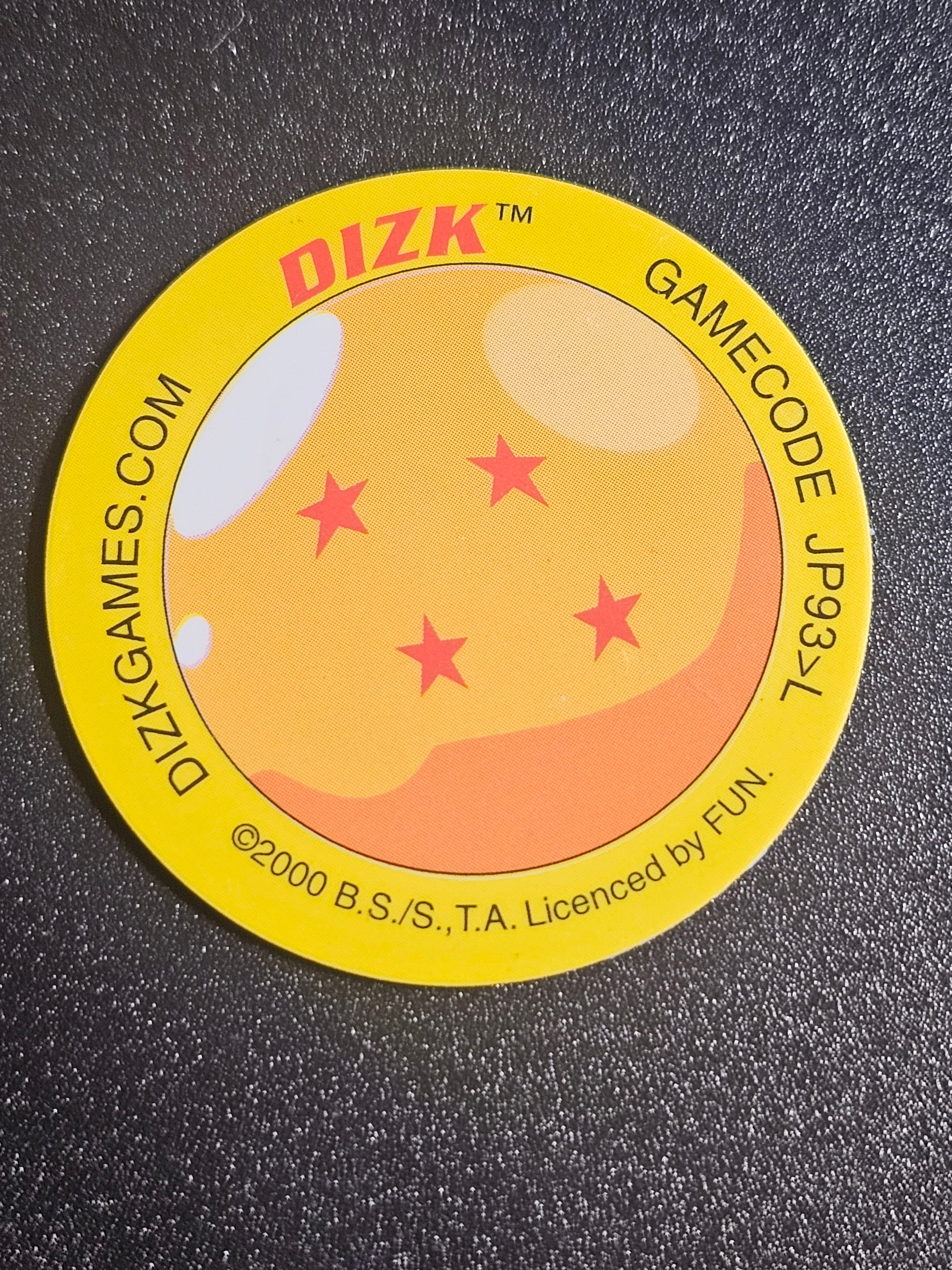 DBZ Tazo - King Kai Gold
