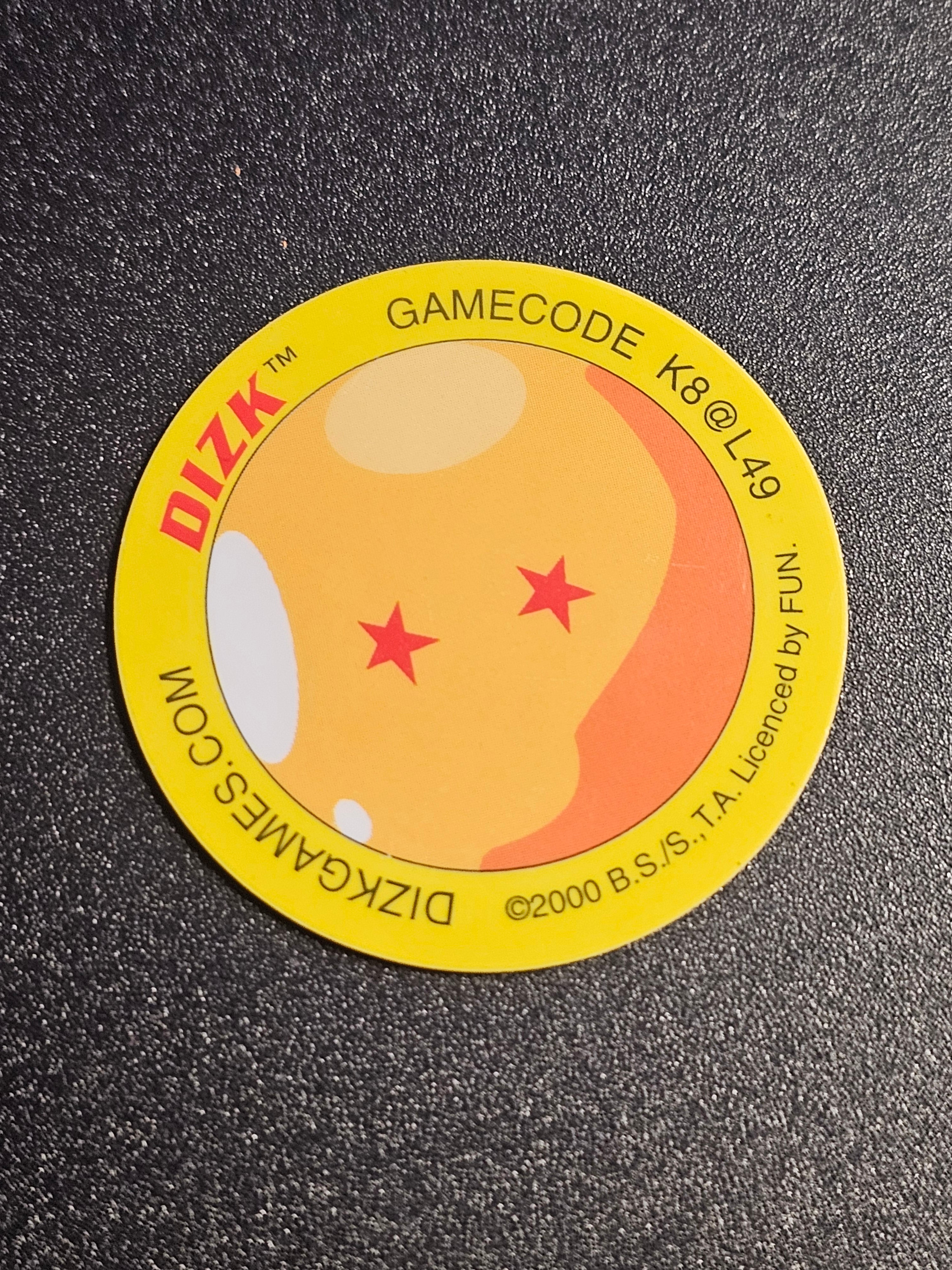 DBZ Tazo - Krillin Fluro