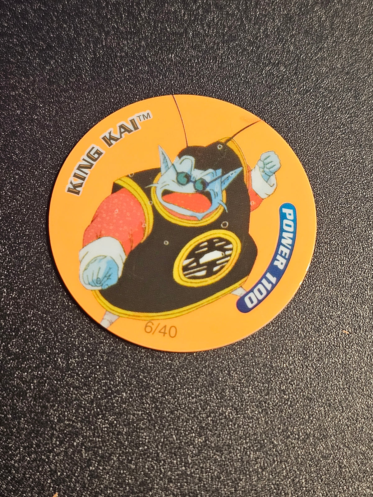 DBZ Tazo - King Kai Fluro