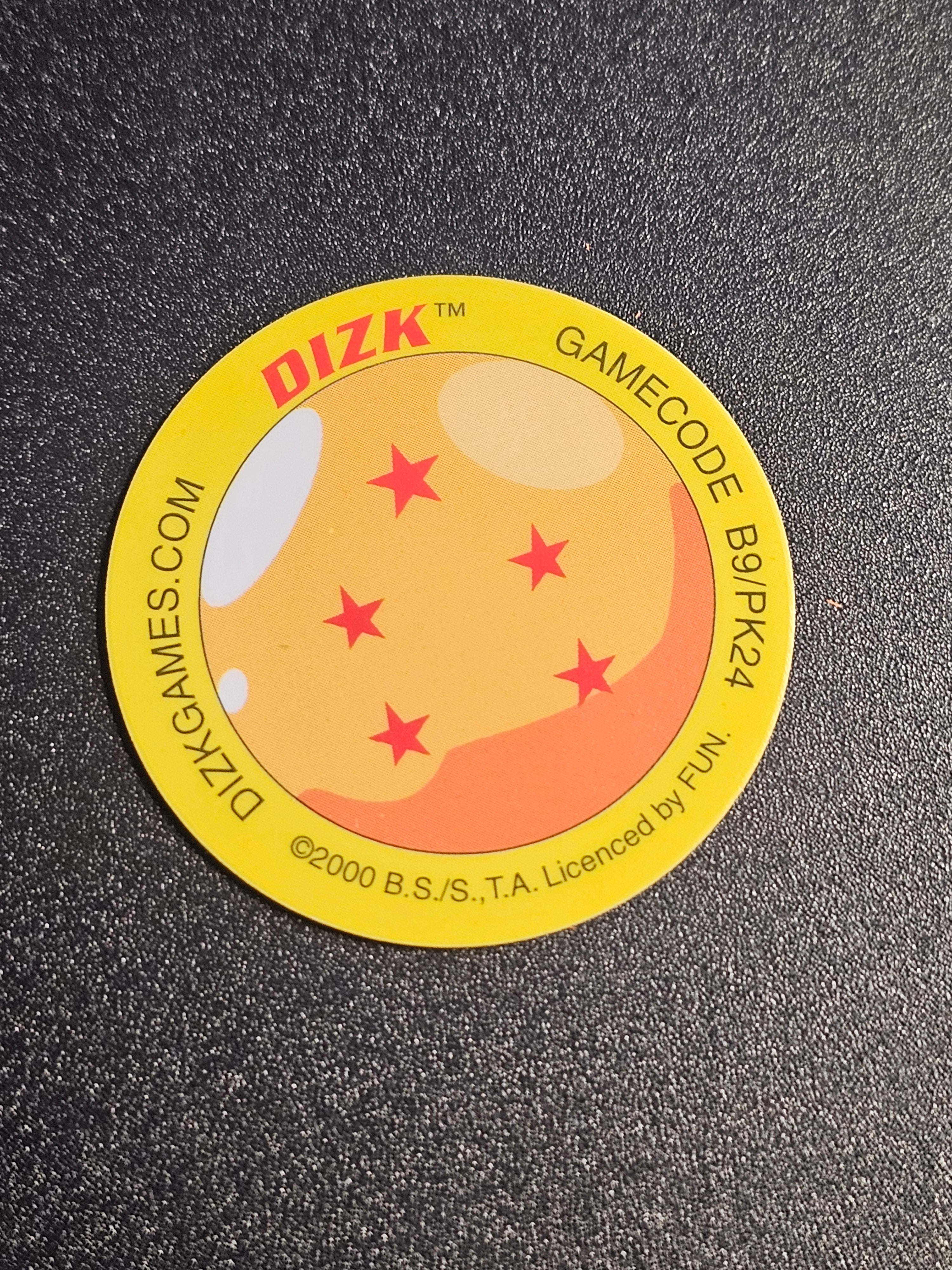 DBZ Tazo - King Kai Fluro