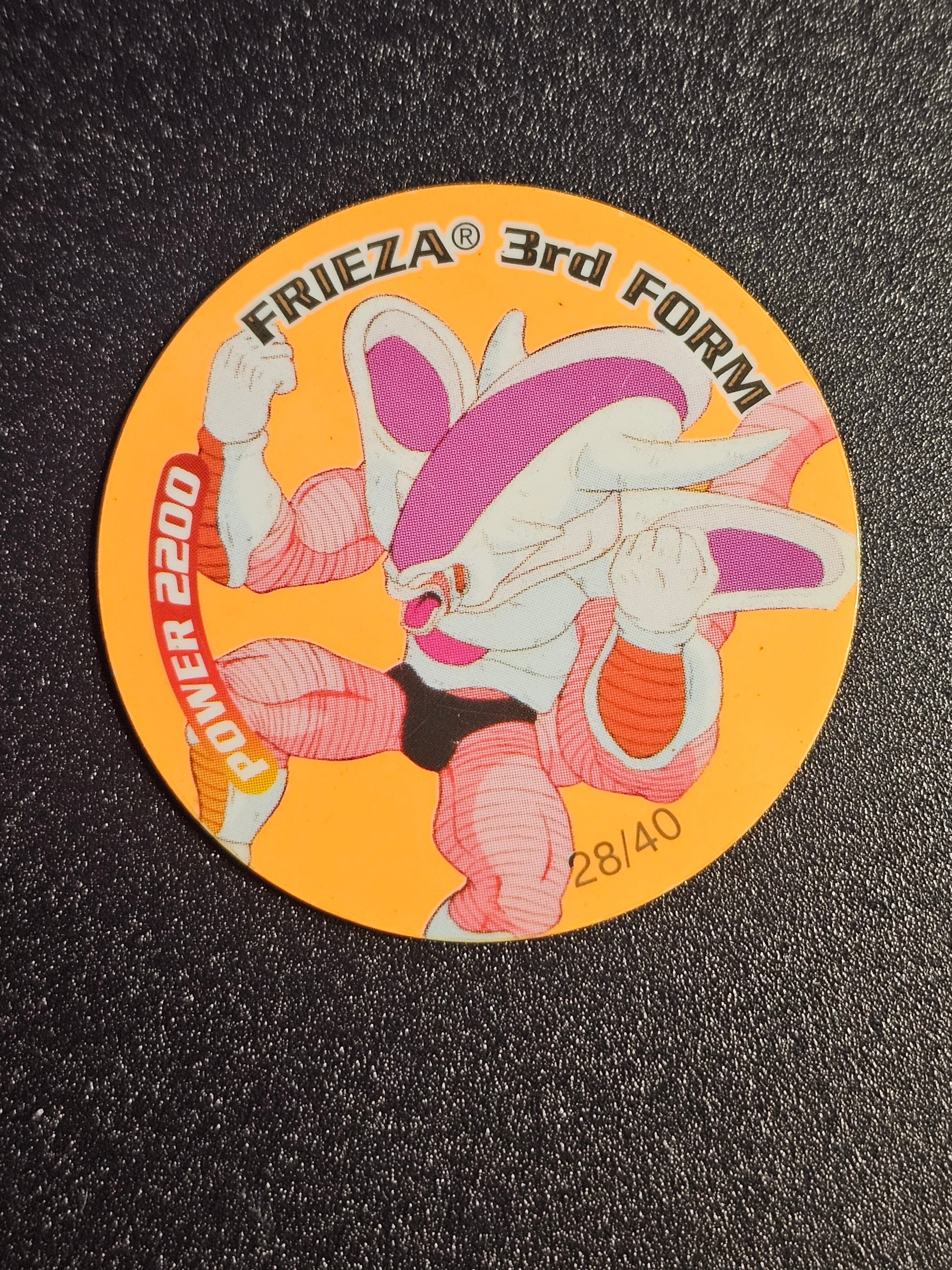DBZ Tazo - Frieza 3rd Form Fluro