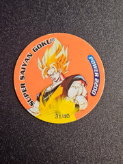 DBZ Tazo - Super Saiyan Goku Fluro