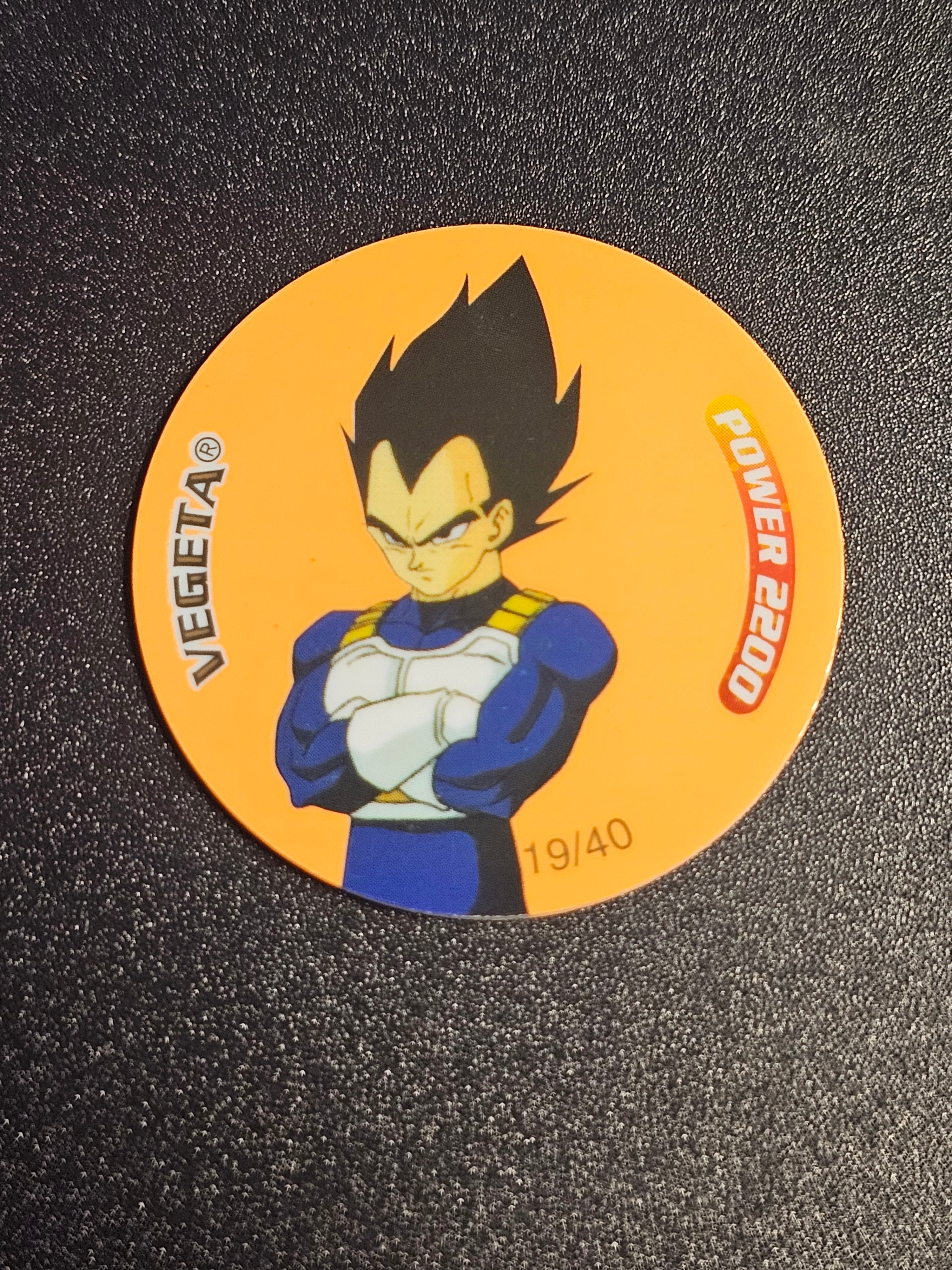 DBZ Tazo - Vegeta Fluro