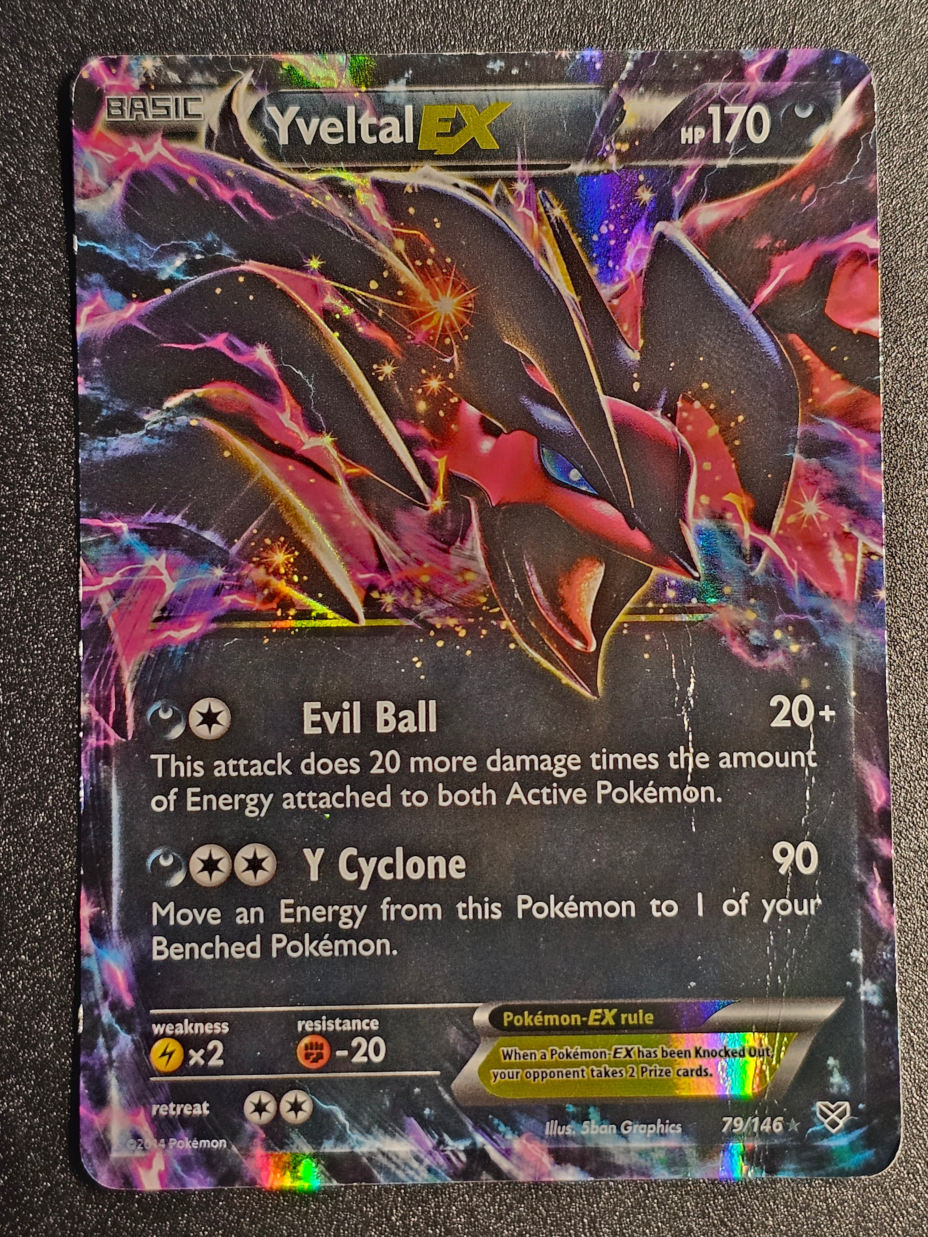 Pokemon TCG - Yeveltal EX 79/146