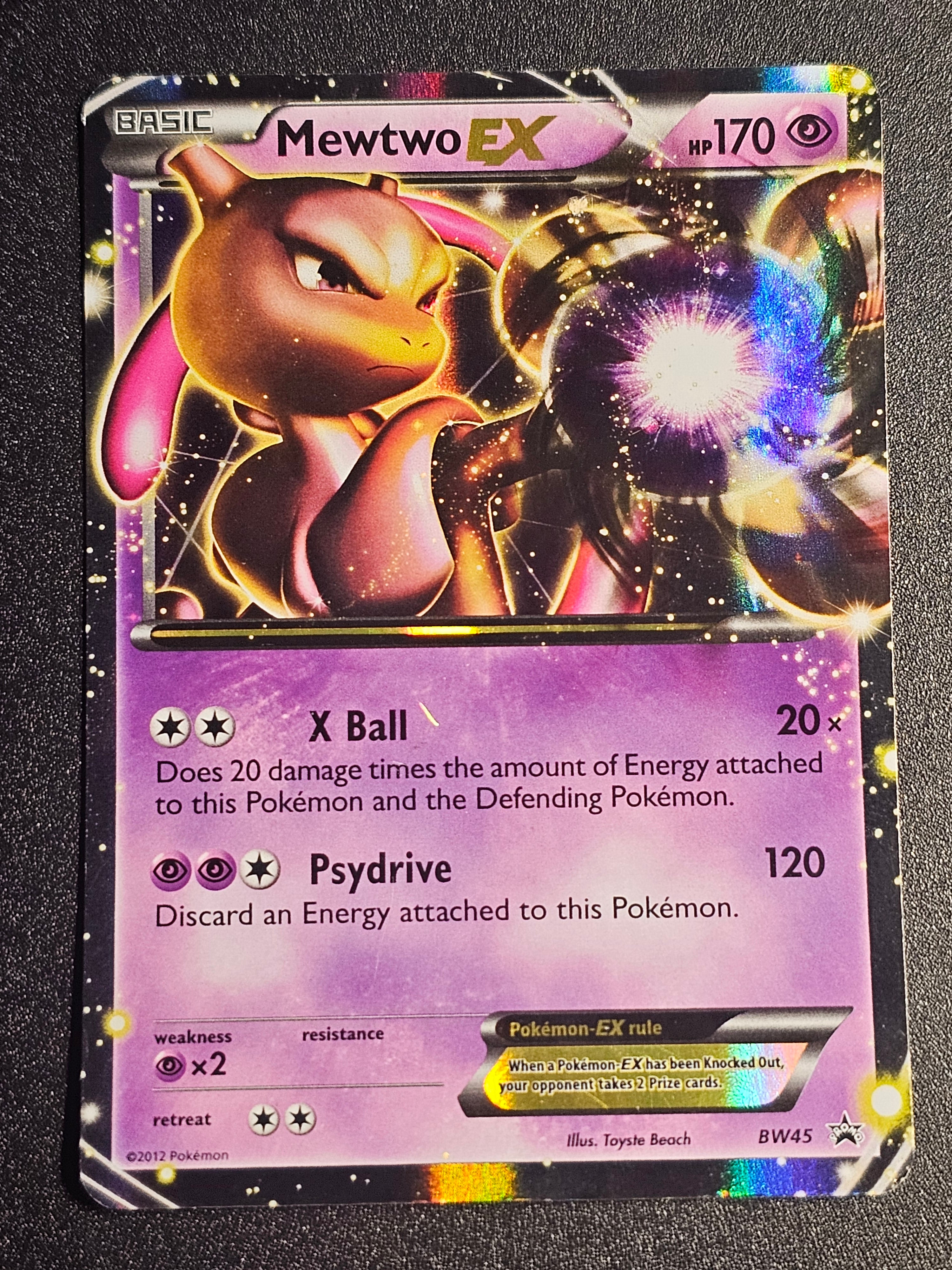 Pokemon TCG - Mewtwo EX BW45