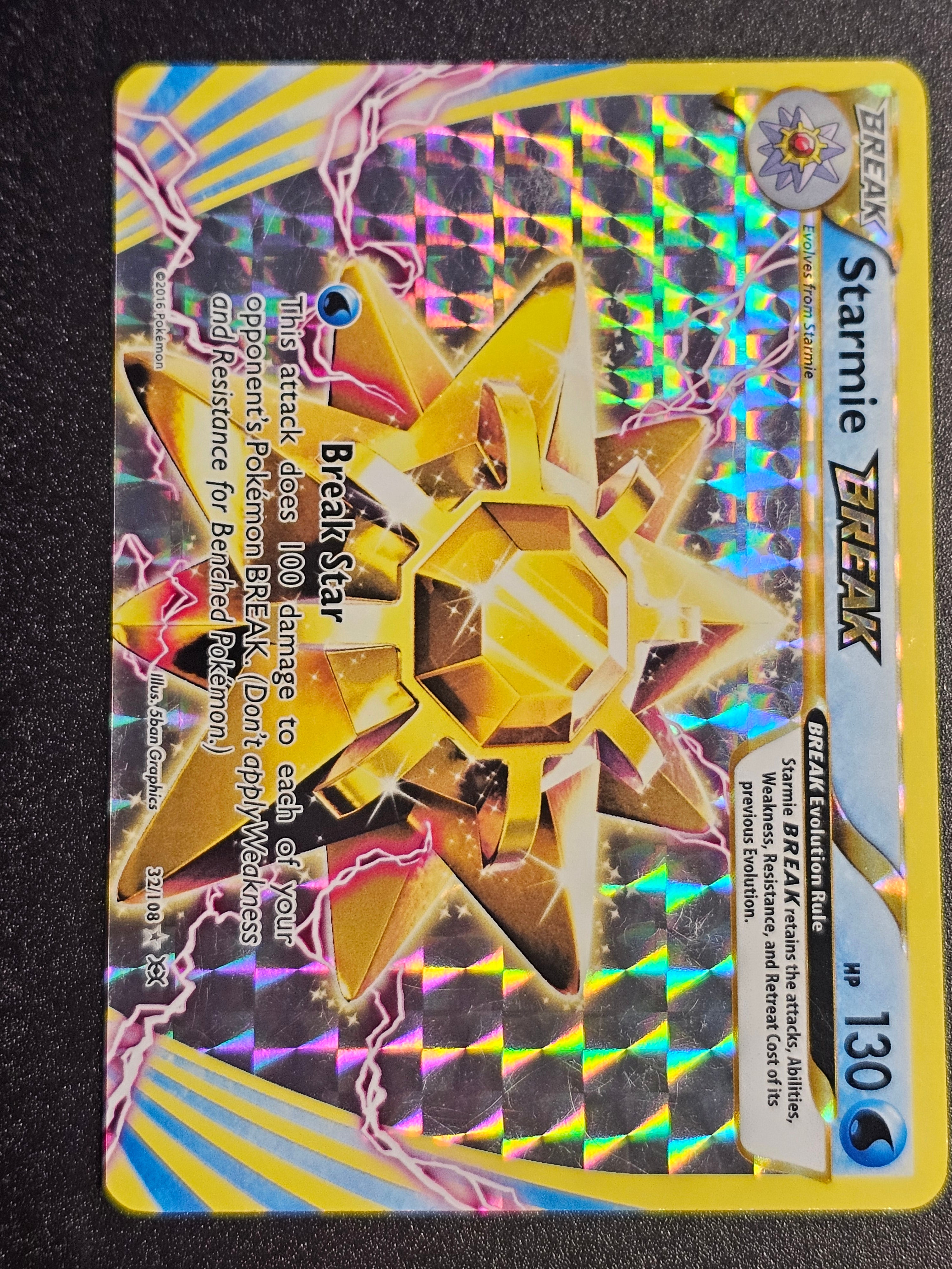 Pokemon TCG - Starmie Break 32/108 Evolutions
