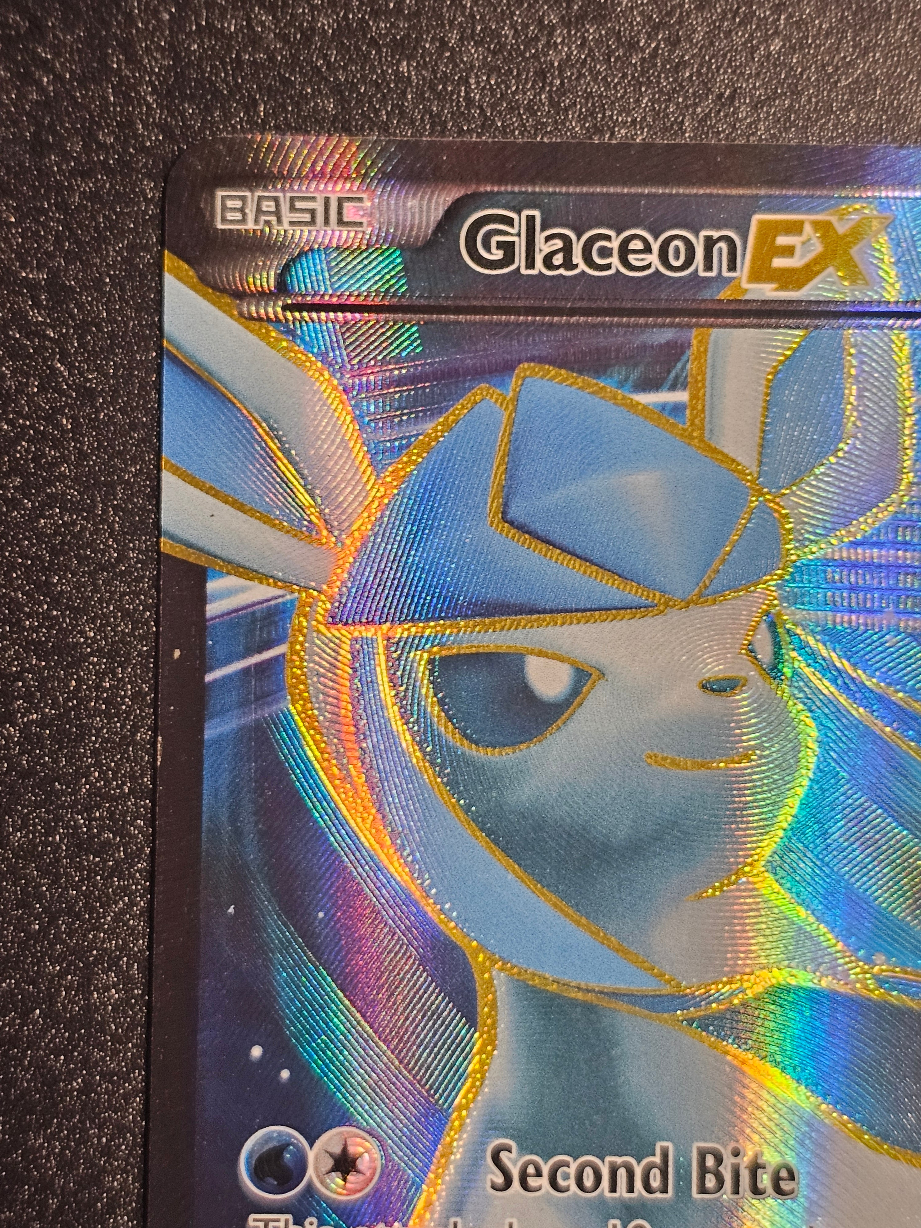 Pokemon TCG - Glaceon EX 116/124 Full Art Fates Collide