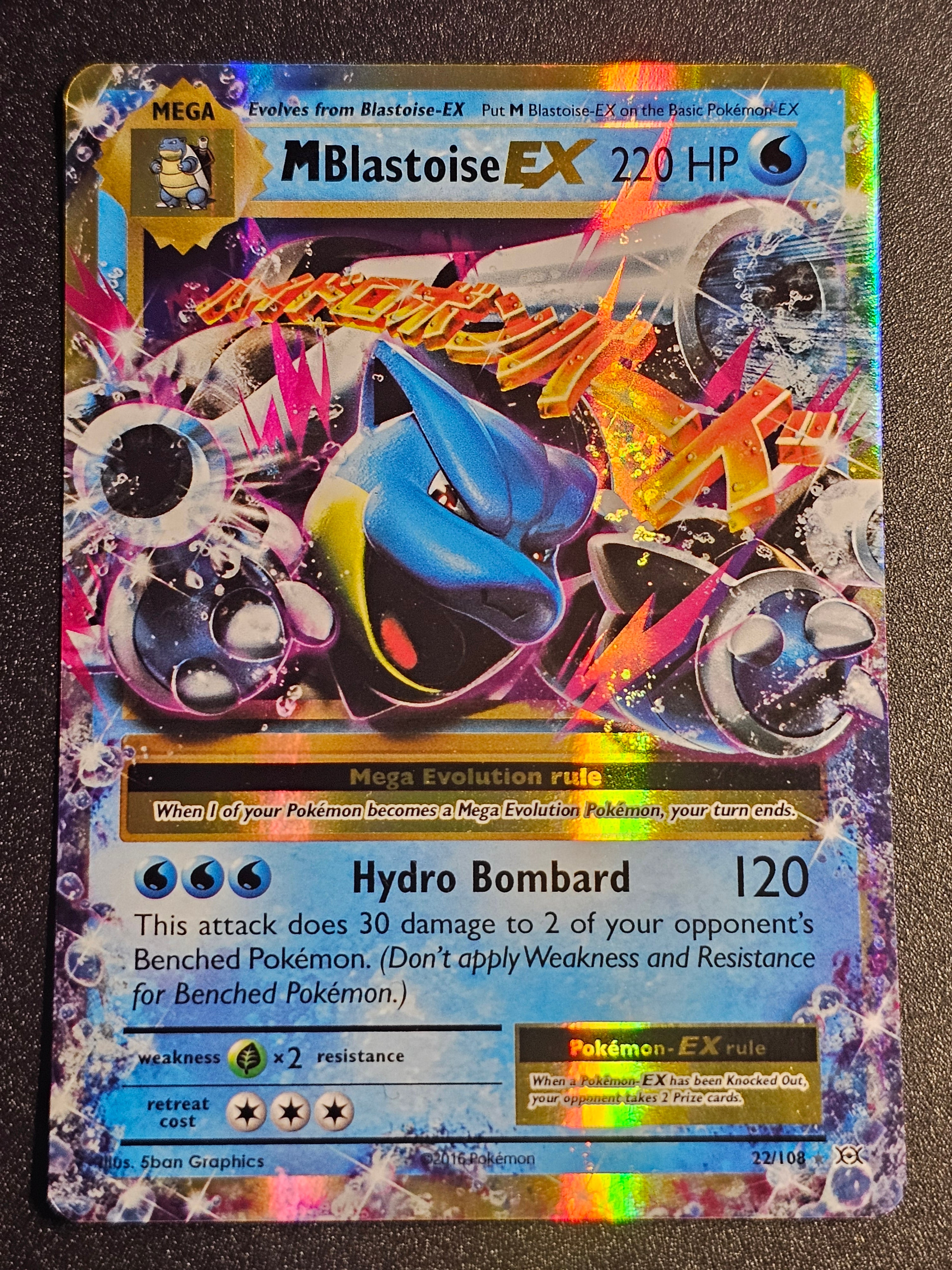 Pokemon TCG - Mega Blastoise 22/108 Evolutions